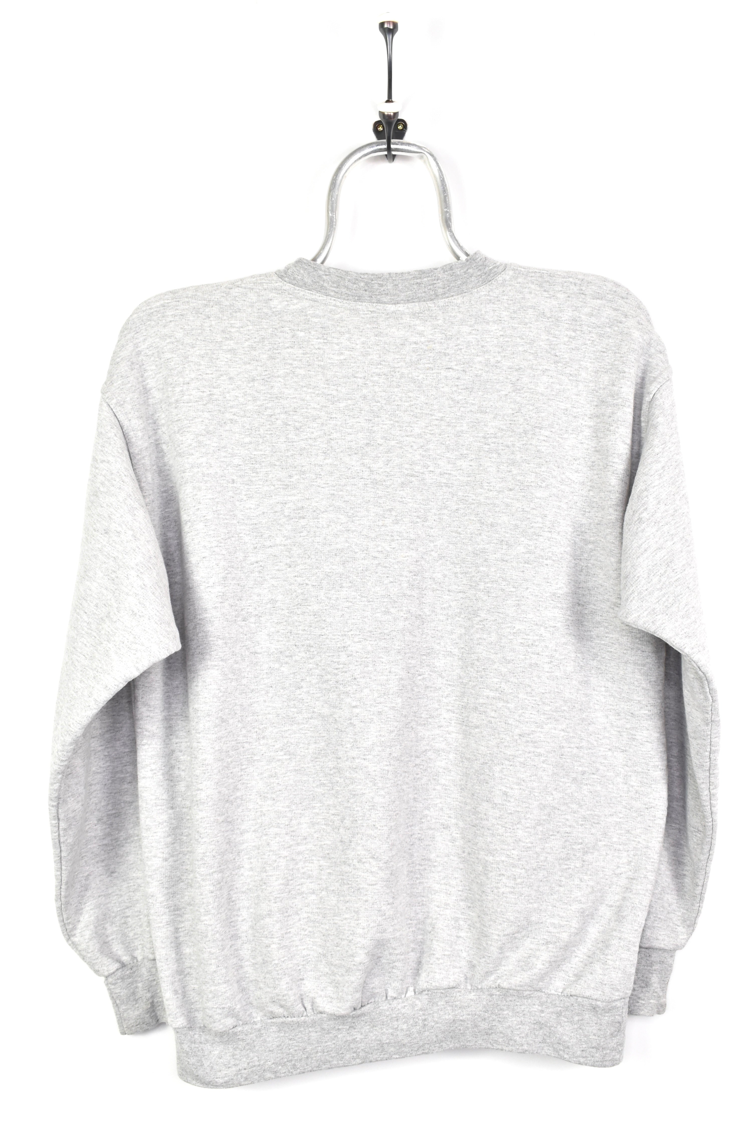 VINTAGE FILA EMBROIDERED GREY SWEATSHIRT | MEDIUM FILA