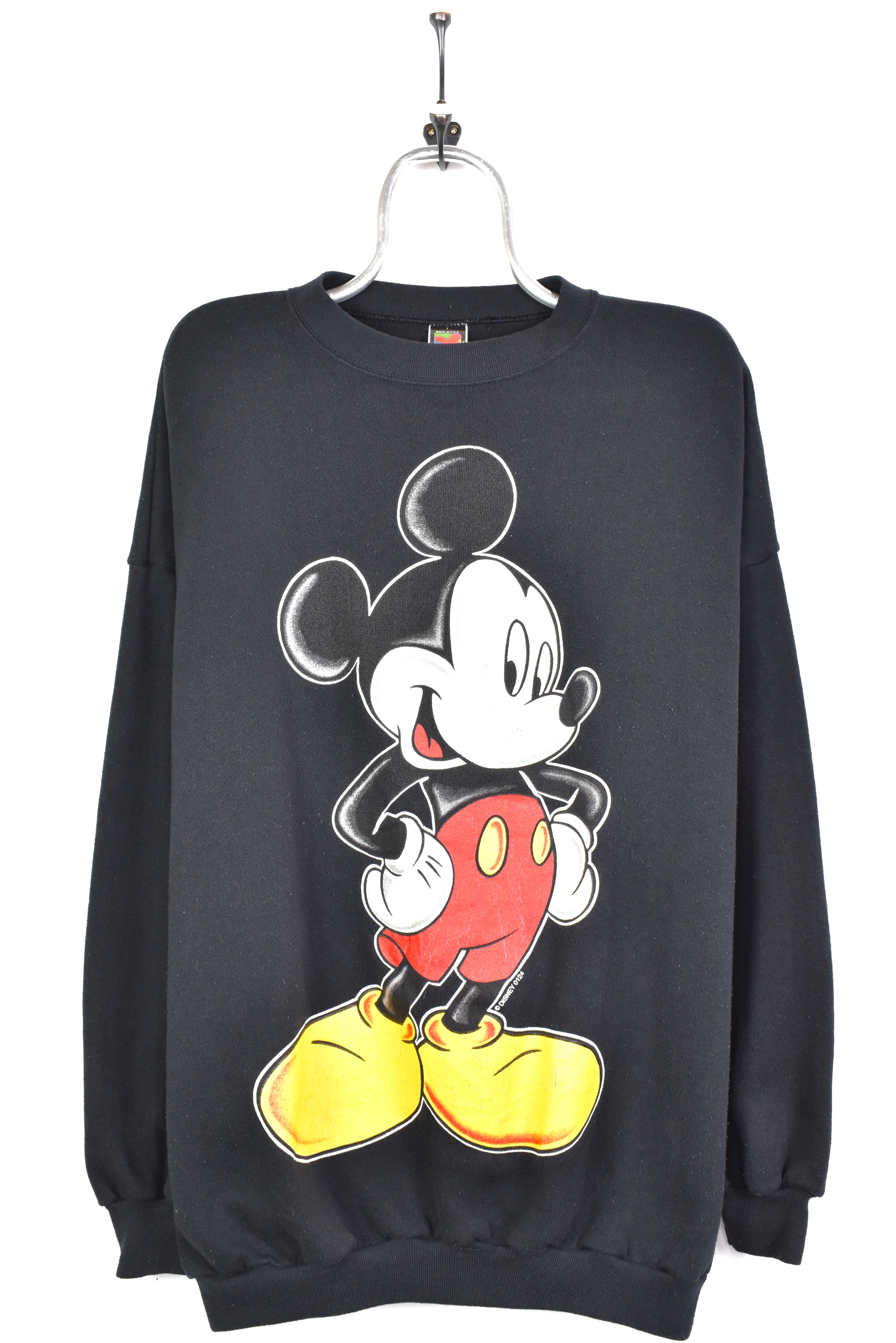 Vintage disney mickey black sweatshirt | xxxl DISNEY / CARTOON