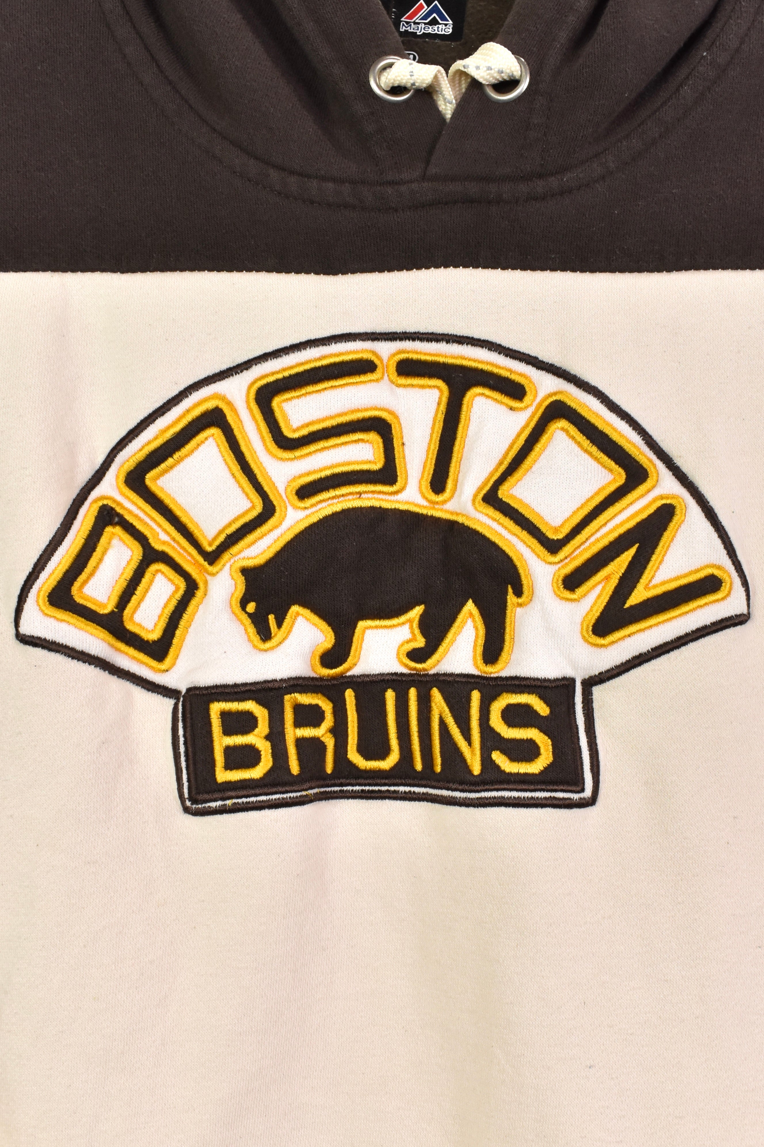 Vintage Boston Bruins hoodie, NHL ice hockey embroidered sweatshirt - large PRO SPORT