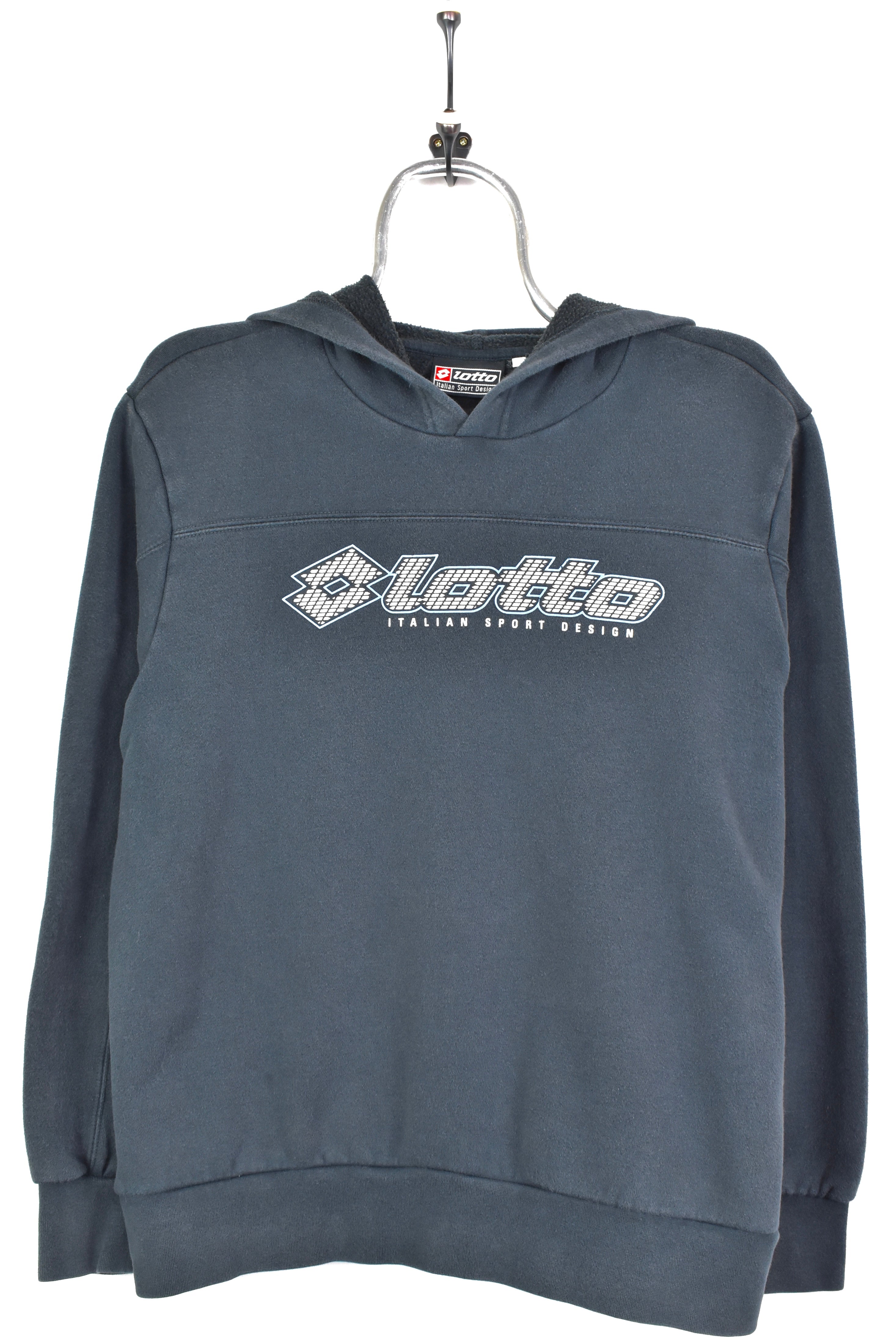 VINTAGE LOTTO NAVY HOODIE | MEDIUM LOTTO