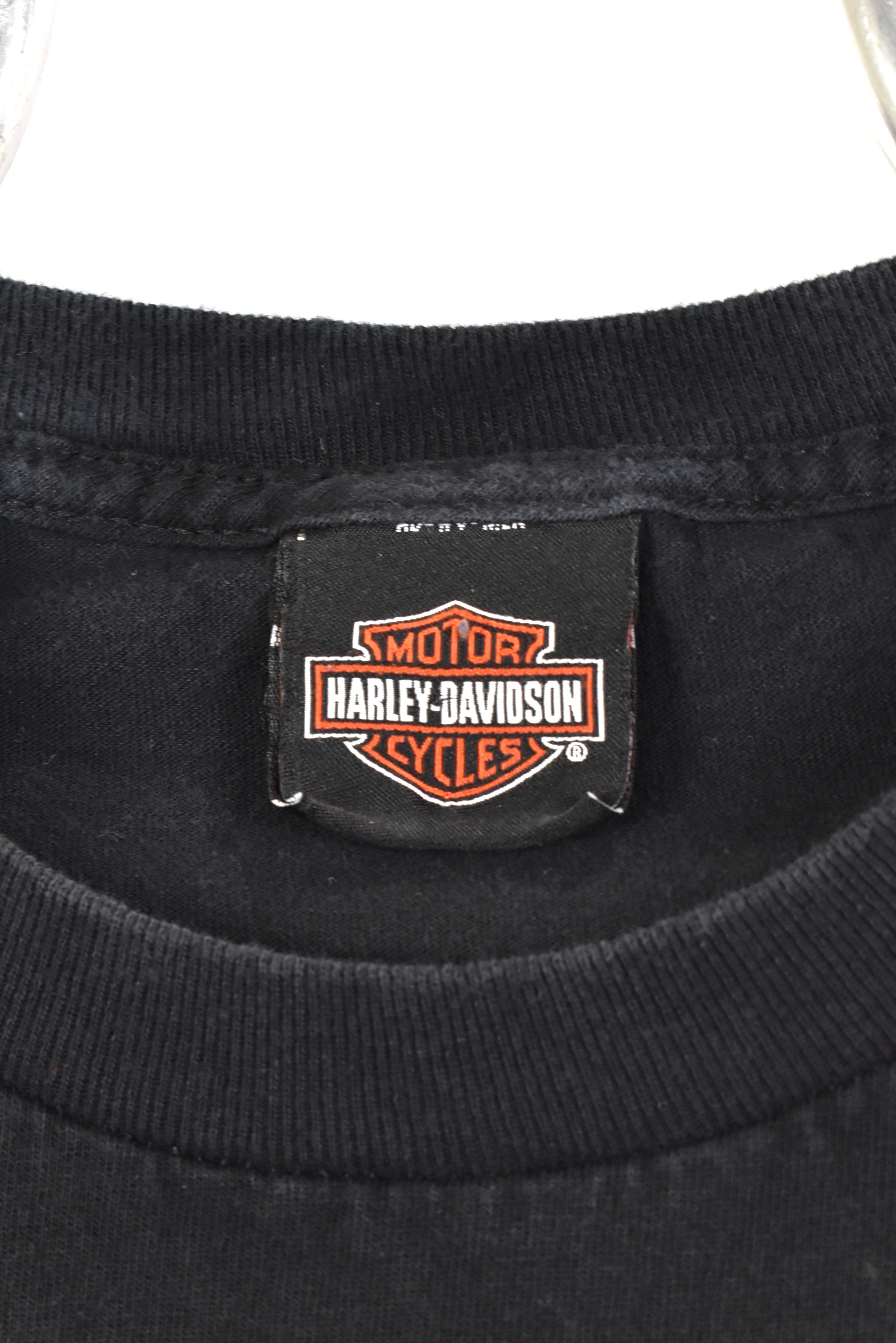 Modern Harley Davidson shirt, 2015 biker graphic tee - medium, black HARLEY DAVIDSON