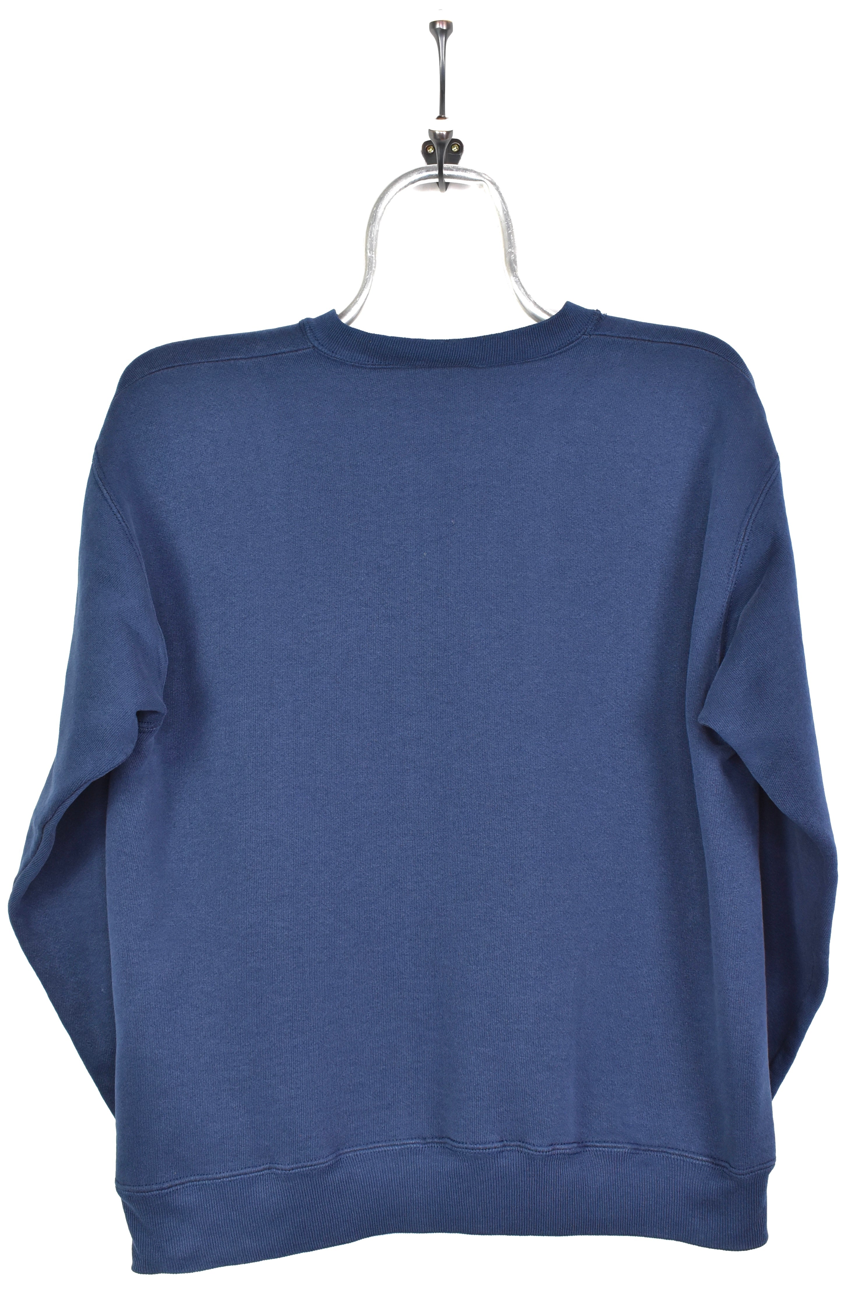 VINTAGE MICHIGAN UNIVERSITY NAVY SWEATSHIRT | MEDIUM COLLEGE