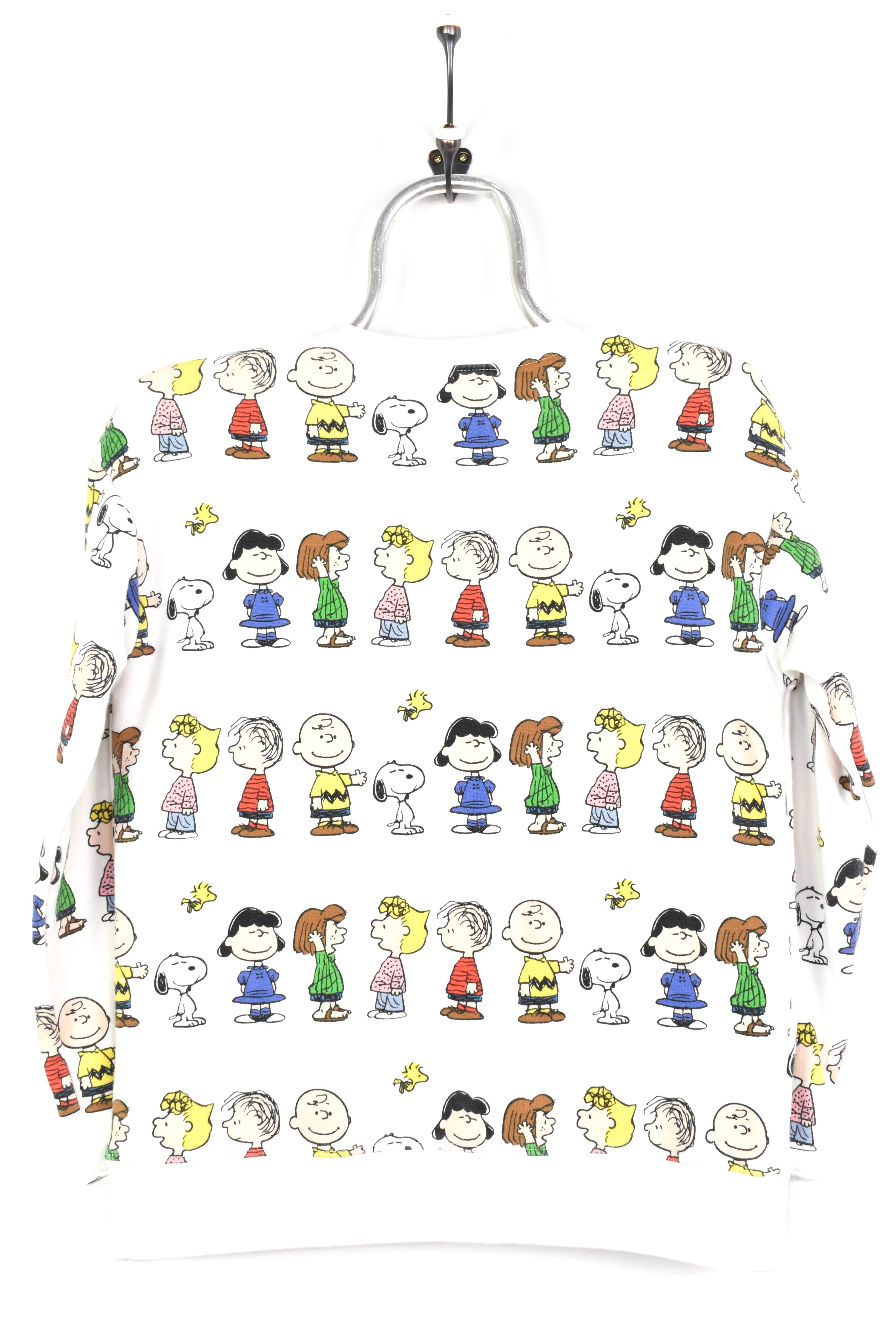 MODERN PEANUTS WHITE SWEATSHIRT | SMALL DISNEY / CARTOON