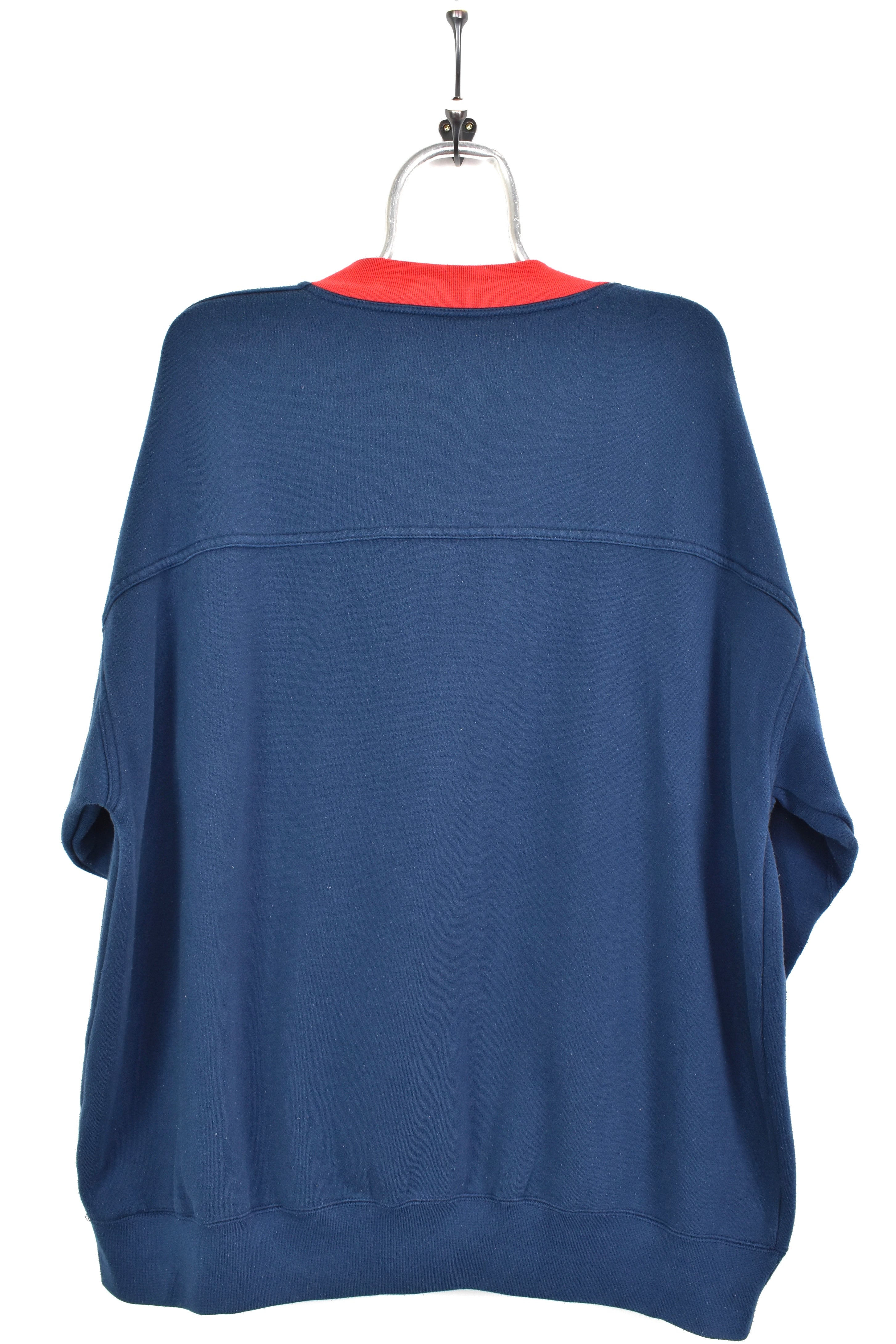 VINTAGE NHL NEW YORK RANGERS EMBROIDERED NAVY SWEATSHIRT | XXL PRO SPORT