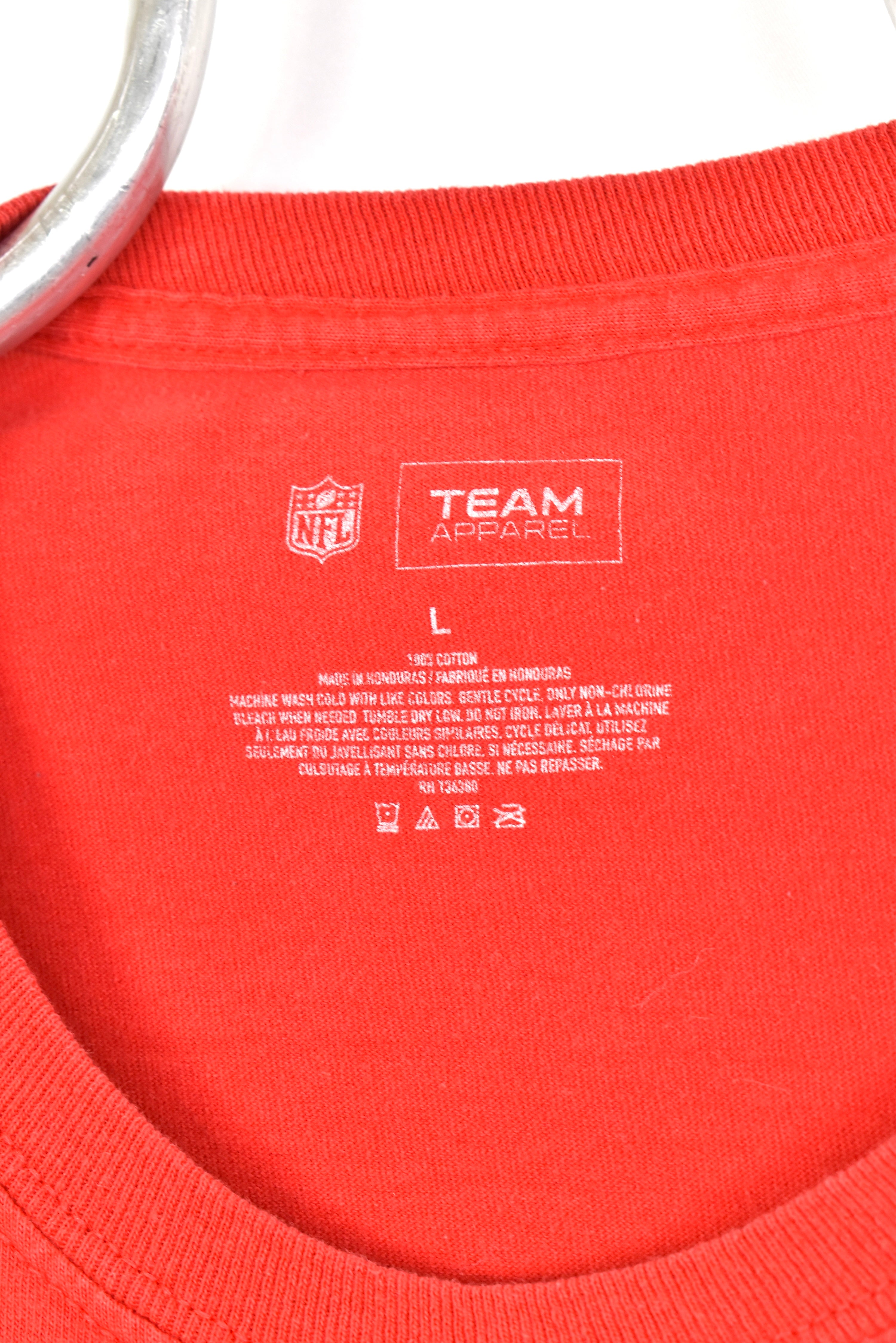 Modern Kansas City Chiefs shirt, 2019 long sleeve graphic tee - medium, red PRO SPORT