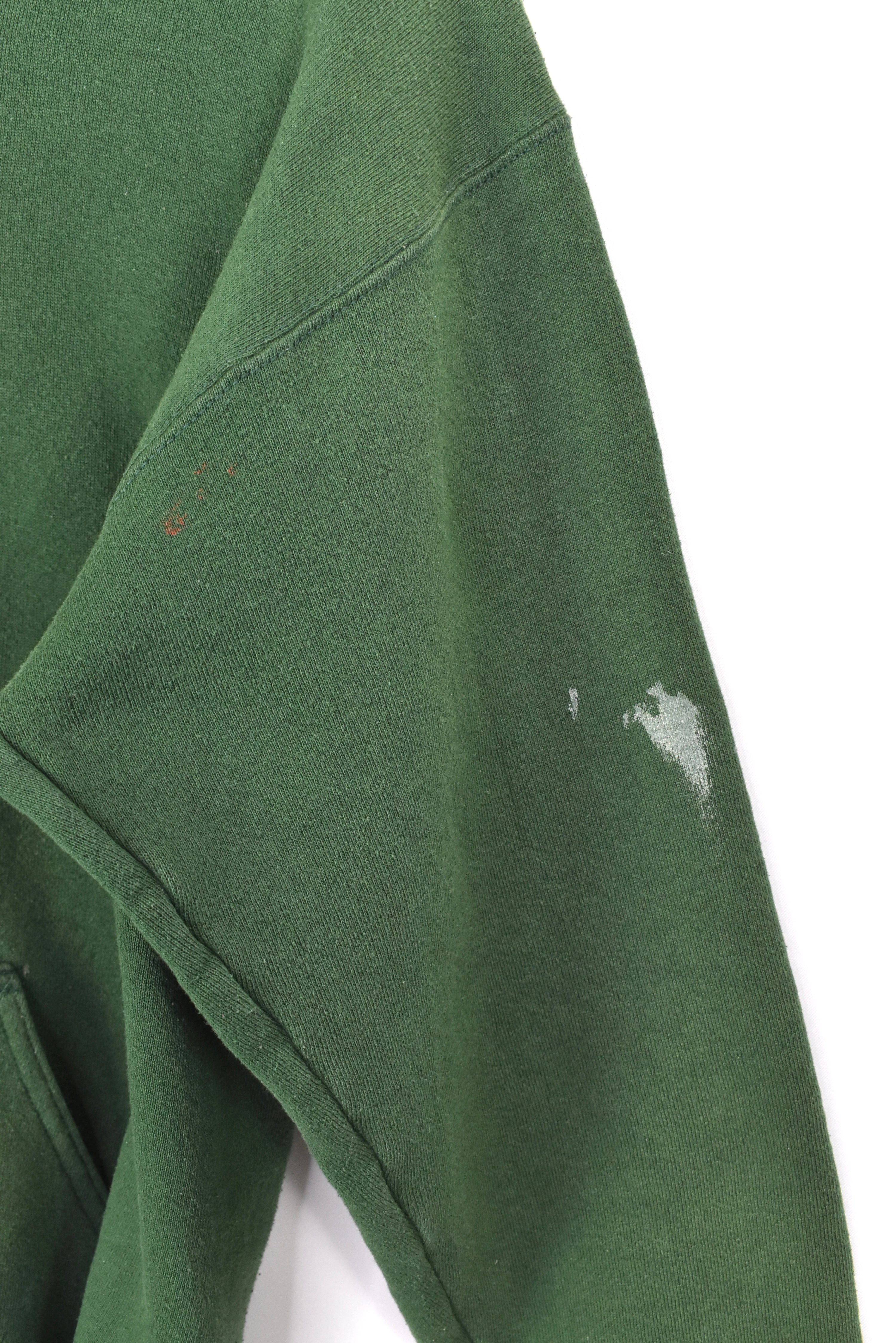 Vintage Green Bay Packers hoodie, NFL embroidered sweatshirt - large, green PRO SPORT