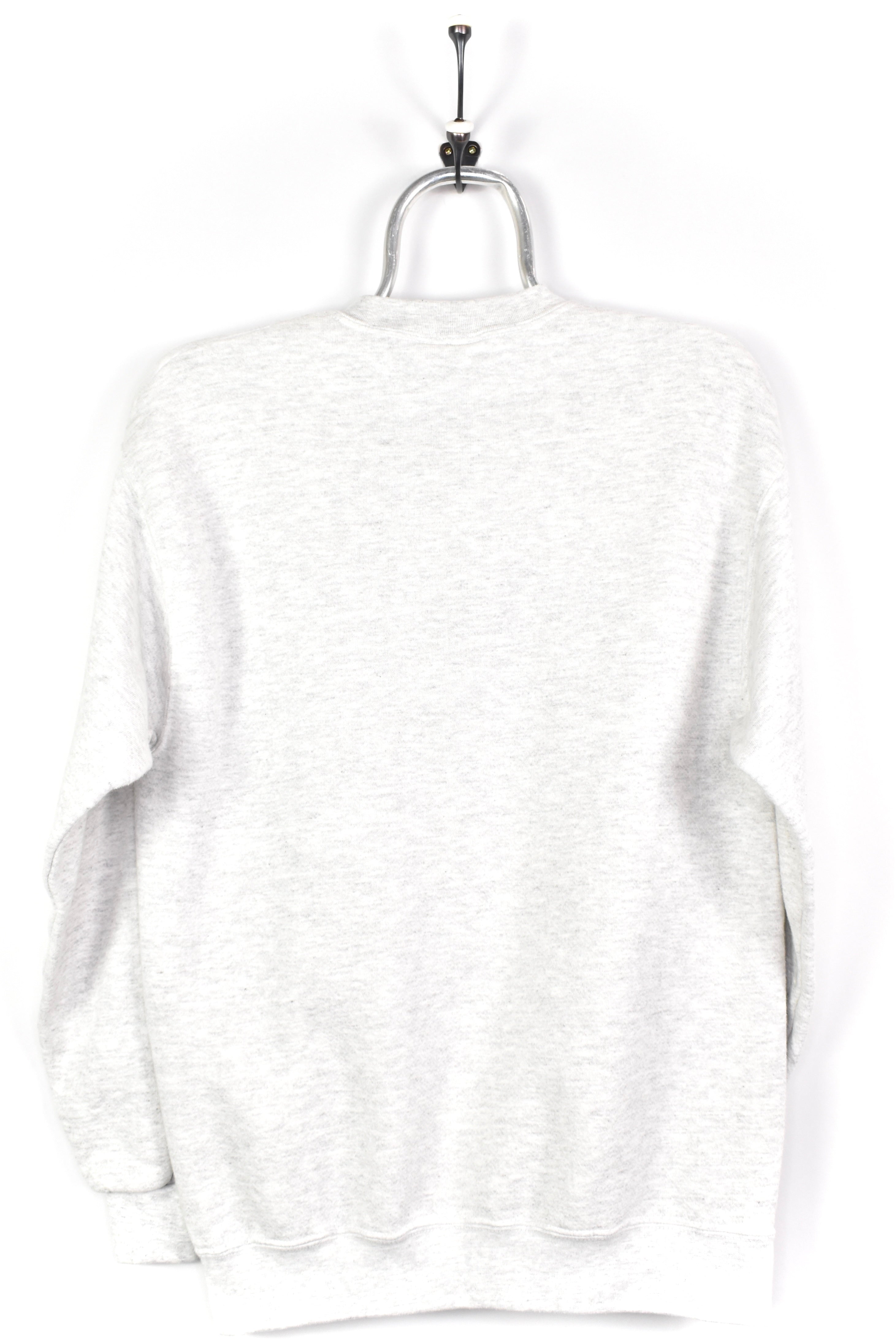 VINTAGE NFL GREEN BAY PACKERS EMBROIDERED GREY SWEATSHIRT | MEDIUM PRO SPORT