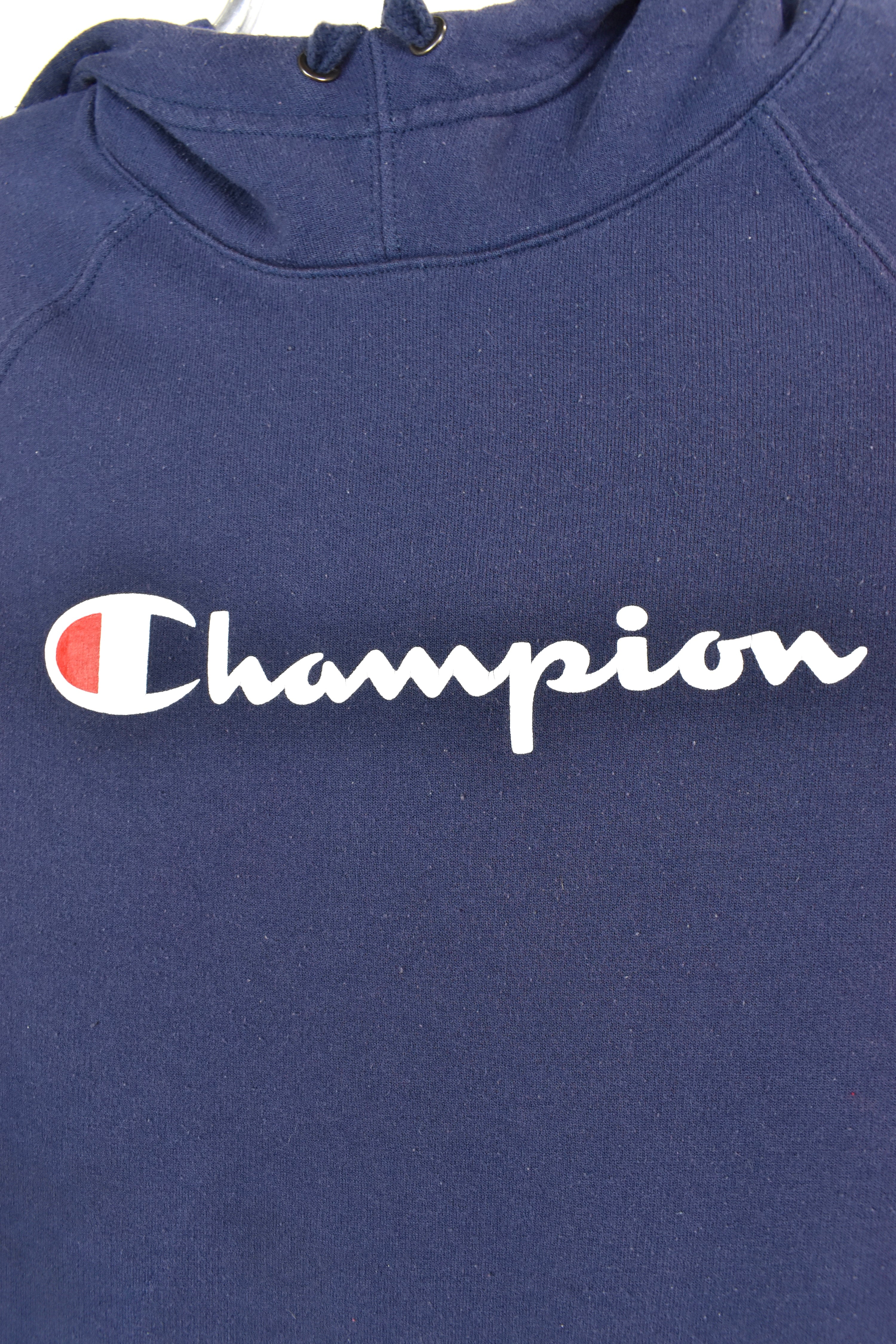 VINTAGE CHAMPION NAVY HOODIE | XL CHAMPION