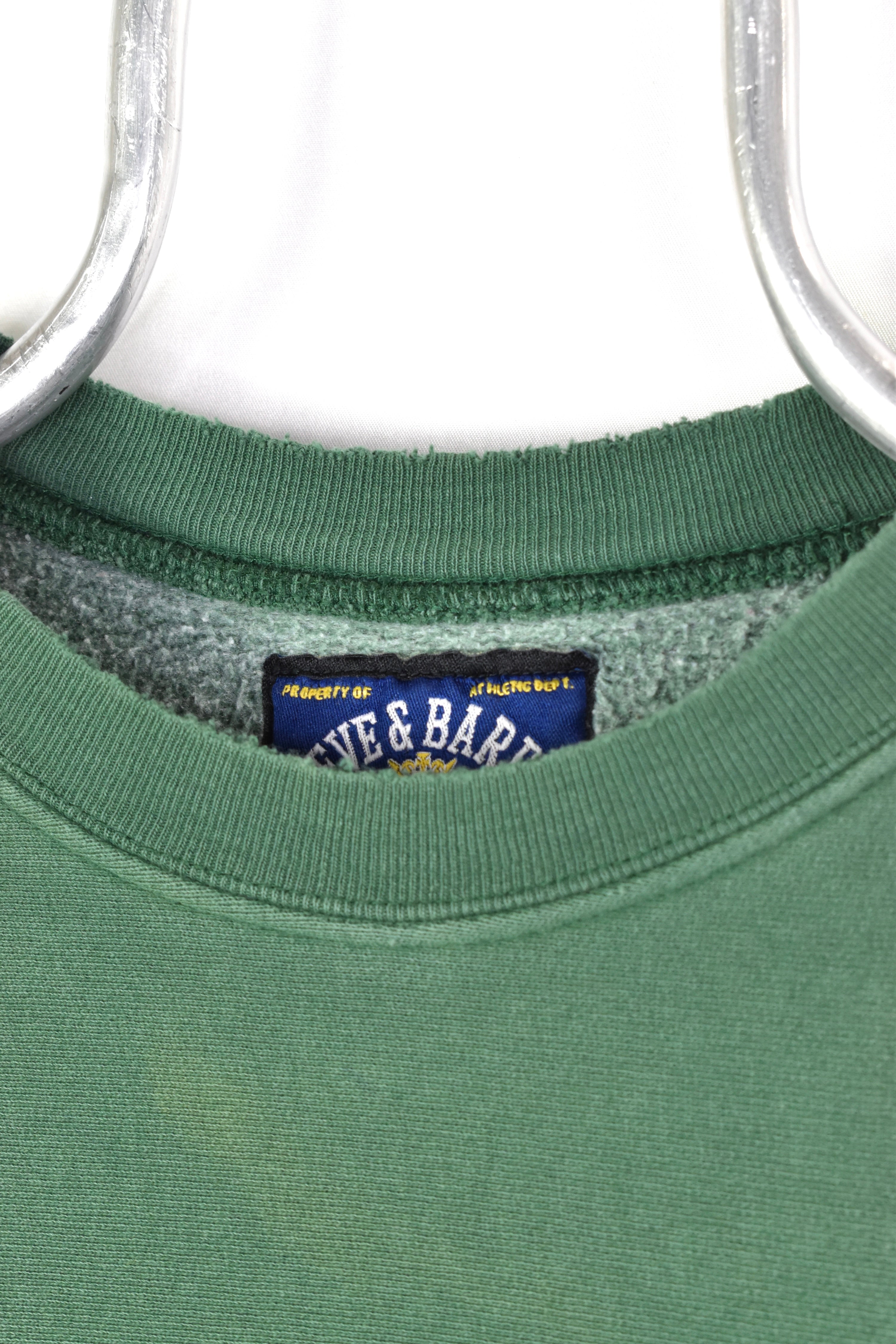 Vintage wright state university embroidered green sweatshirt | medium COLLEGE