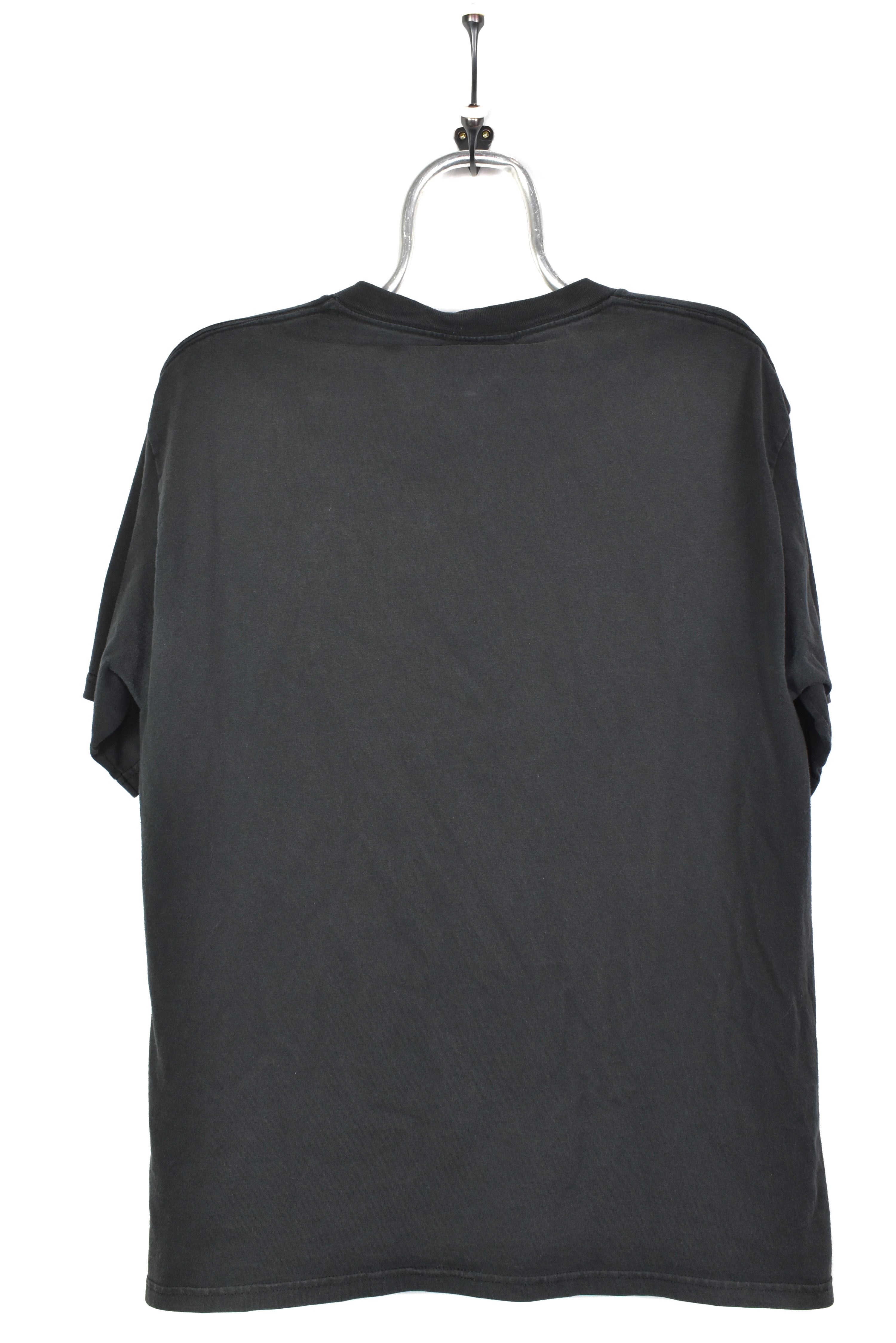 VINTAGE MLB TAMPA BAY DEVIL RAYS EMBROIDERED BLACK T-SHIRT | LARGE PRO SPORT