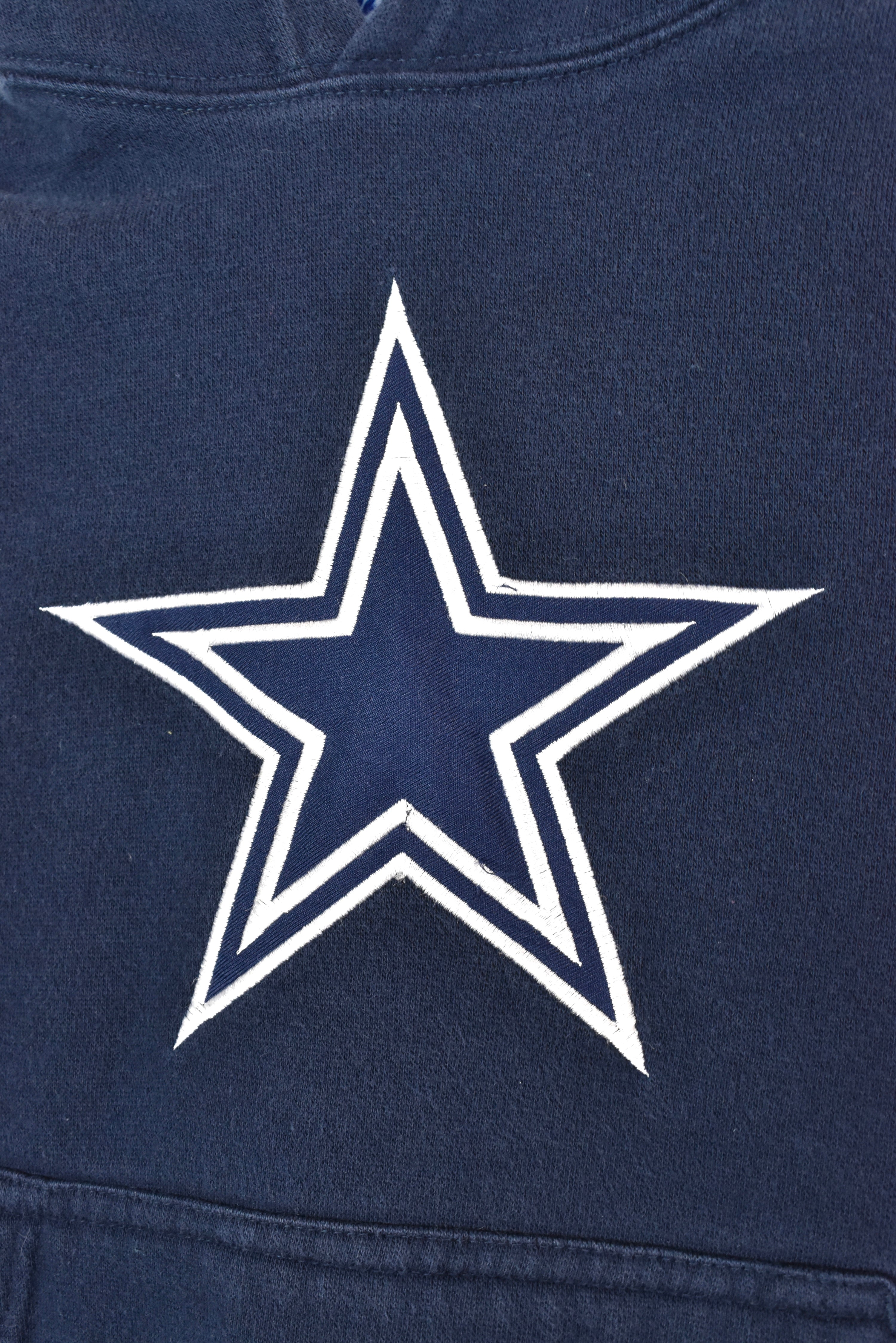 VINTAGE WOMEN'S NFL DALLAS COWBOYS EMBROIDERED HOODIE | SMALL PRO SPORT