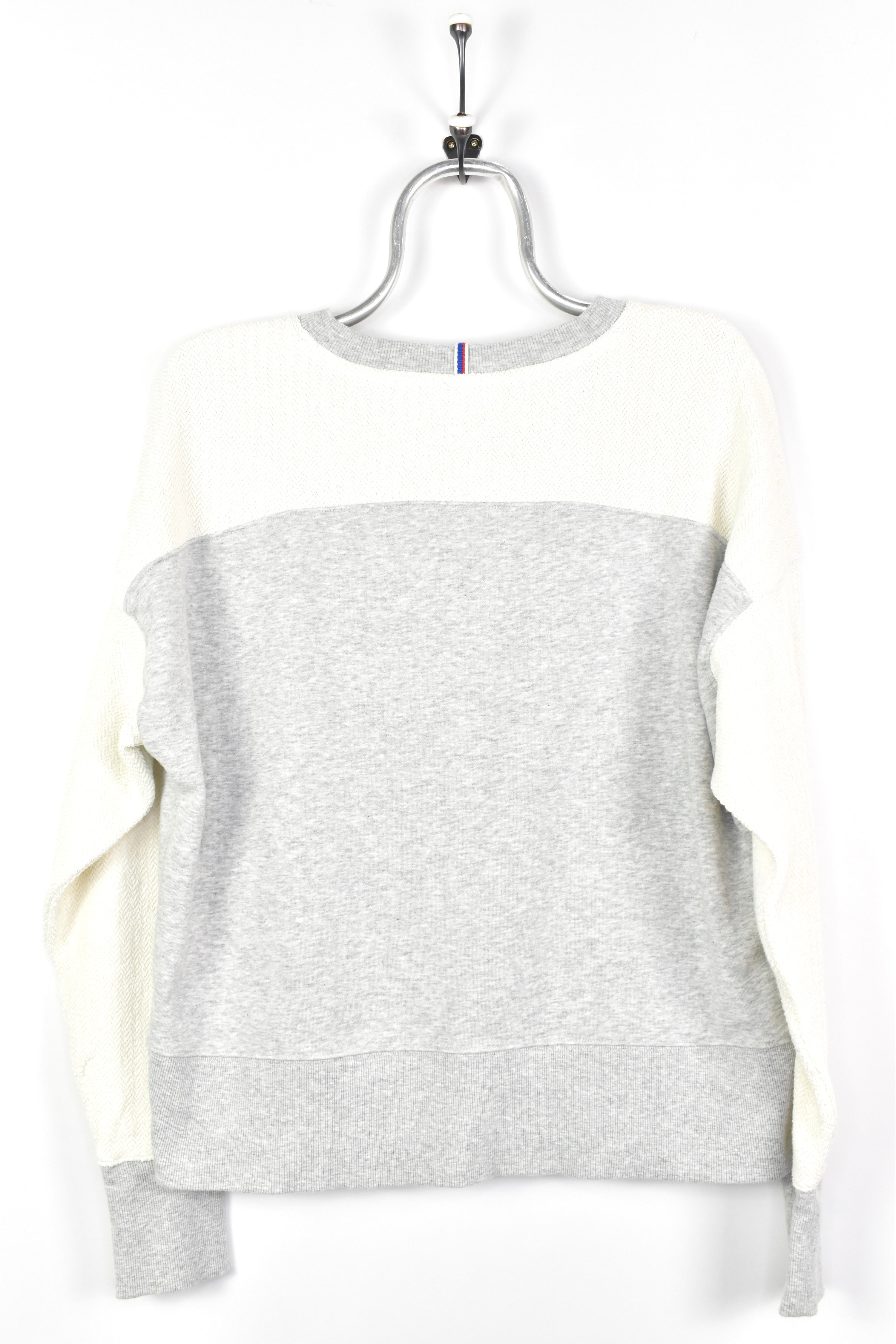 VINTAGE CHAMPION EMBROIDERED GREY SWEATSHIRT | LARGE CHAMPION