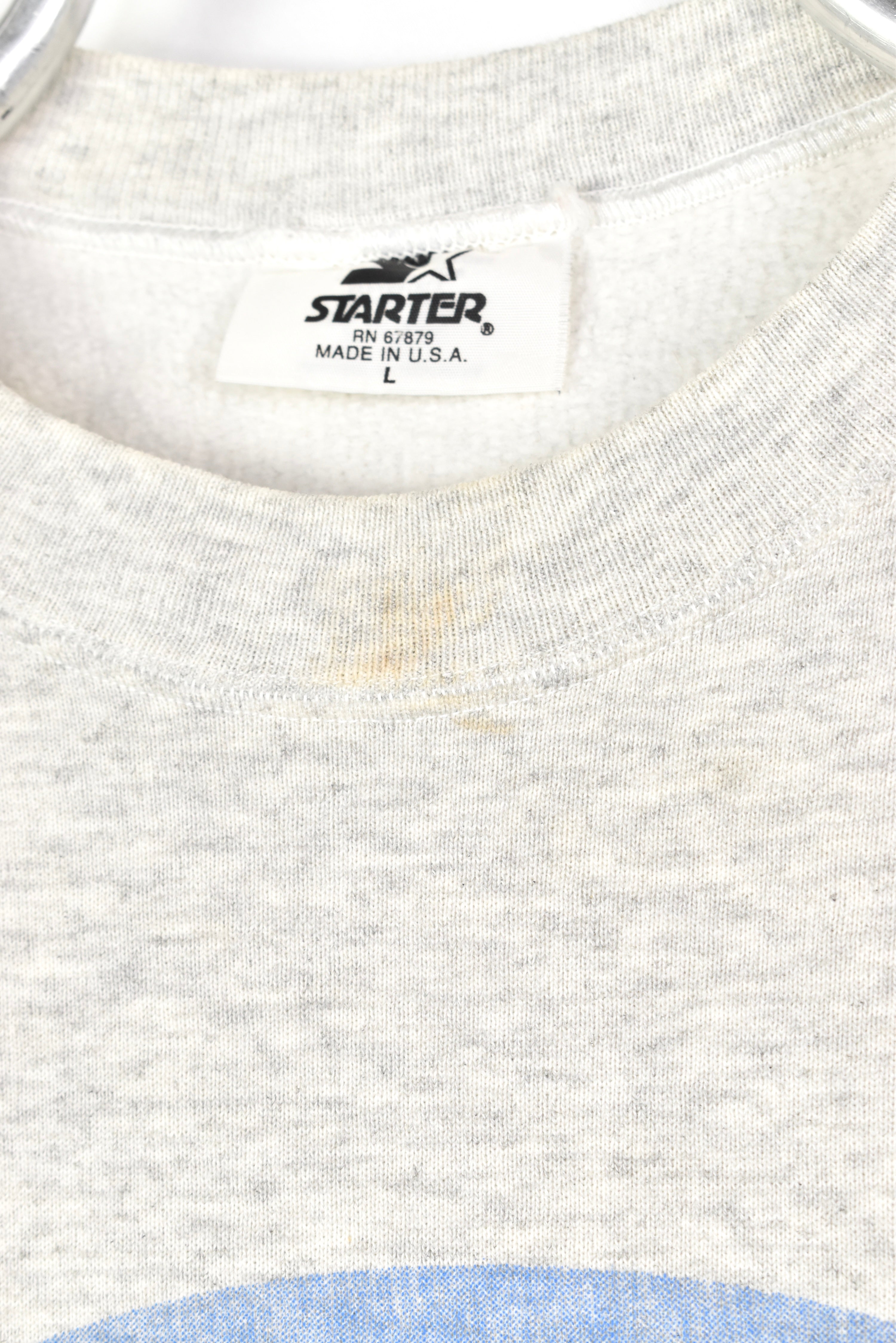 VINTAGE NFL EMMITT SMITH GREY SWEATSHIRT | LARGE PRO SPORT