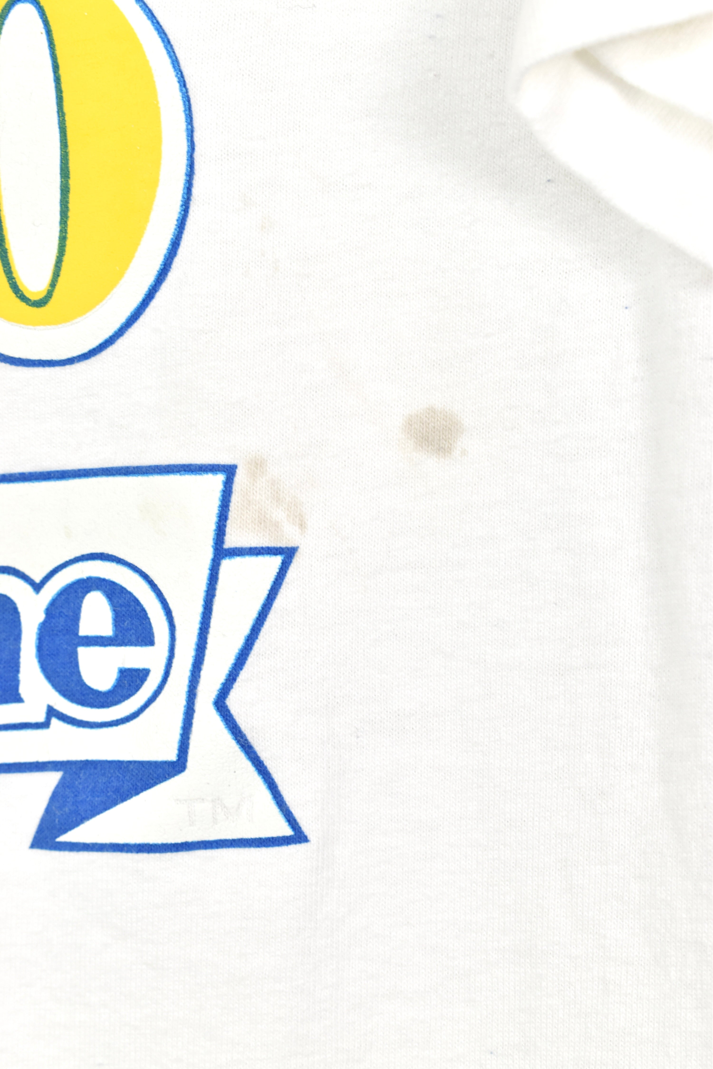 VINTAGE 1990 CHICAGO CUBS WHITE T-SHIRT | LARGE PRO SPORT