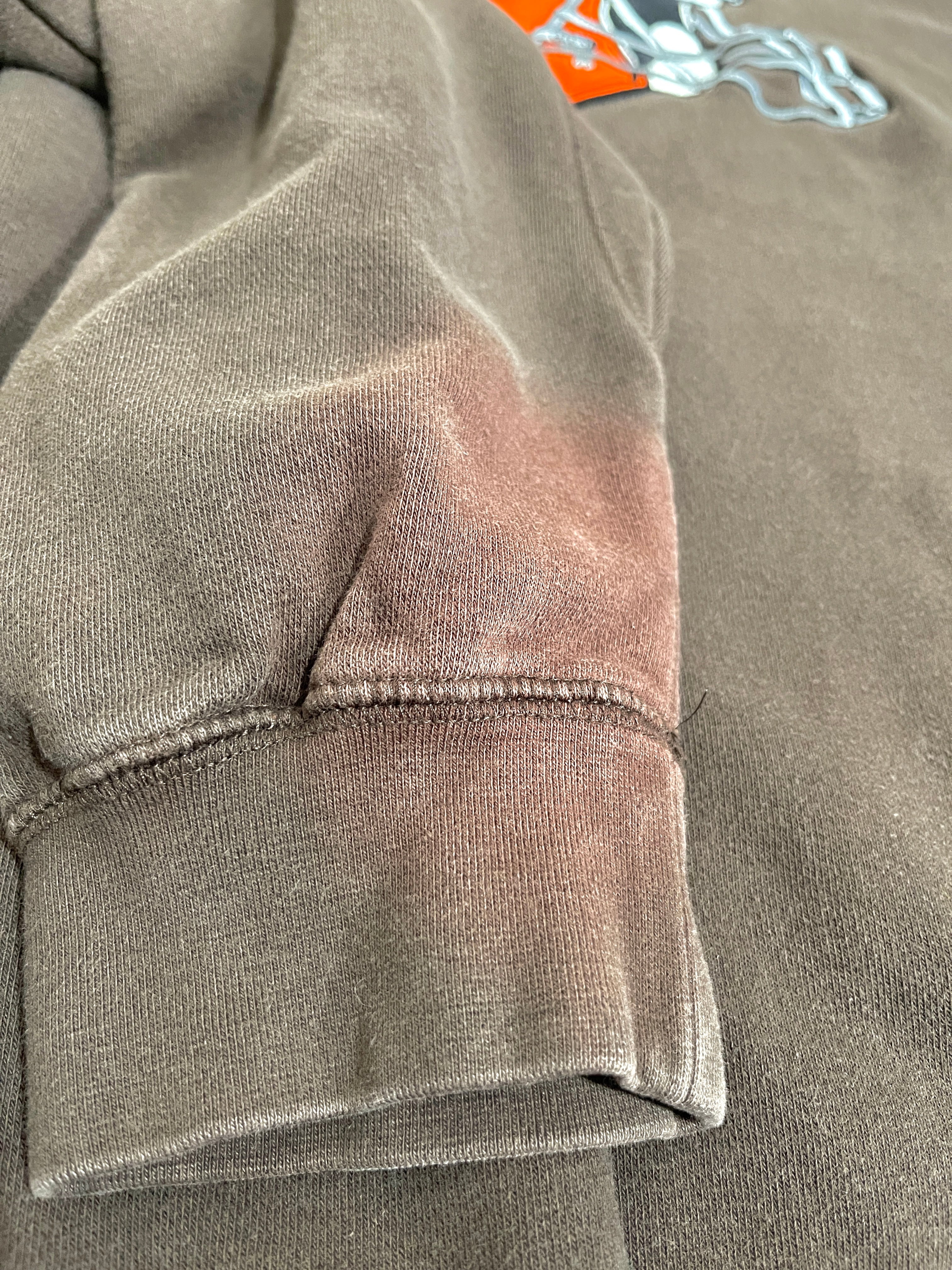 Vintage NFL Cleveland Browns embroidered brown sweatshirt | XXL PRO SPORT