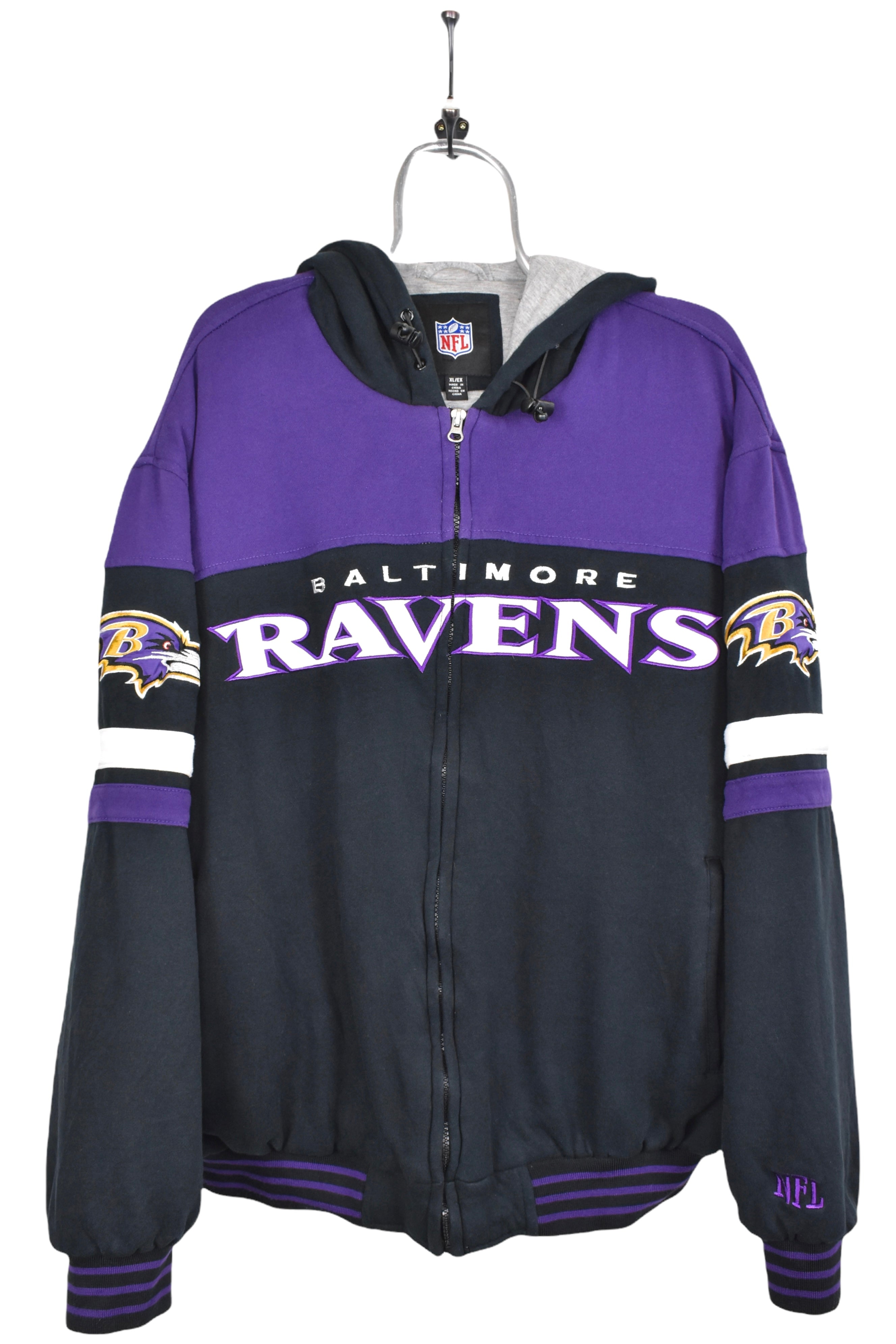 Vintage Baltimore Ravens hoodie, NFL embroidered sweatshirt - AU XL PRO SPORT