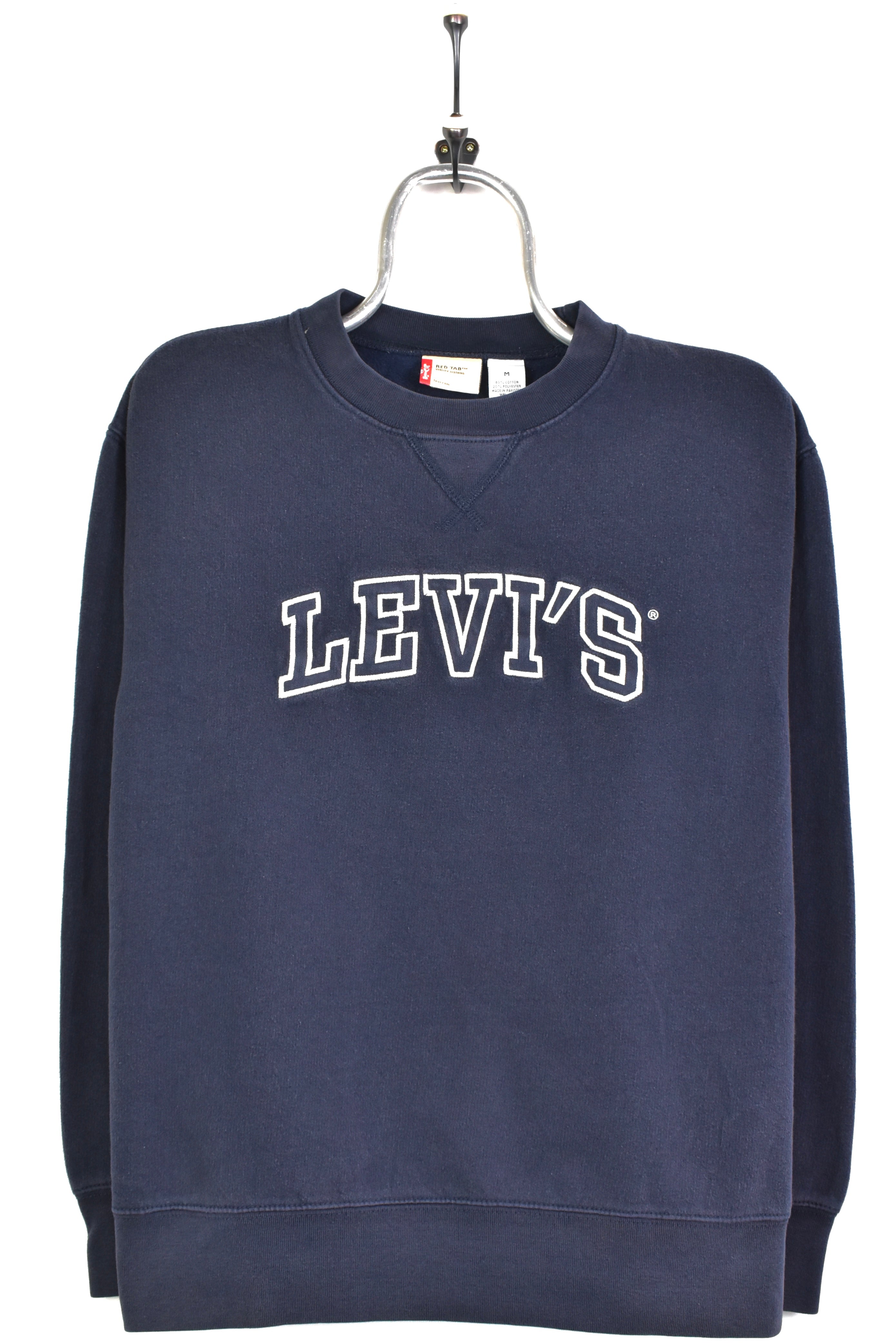 Vintage Levi's embroidered navy sweatshirt | Medium LEVIS