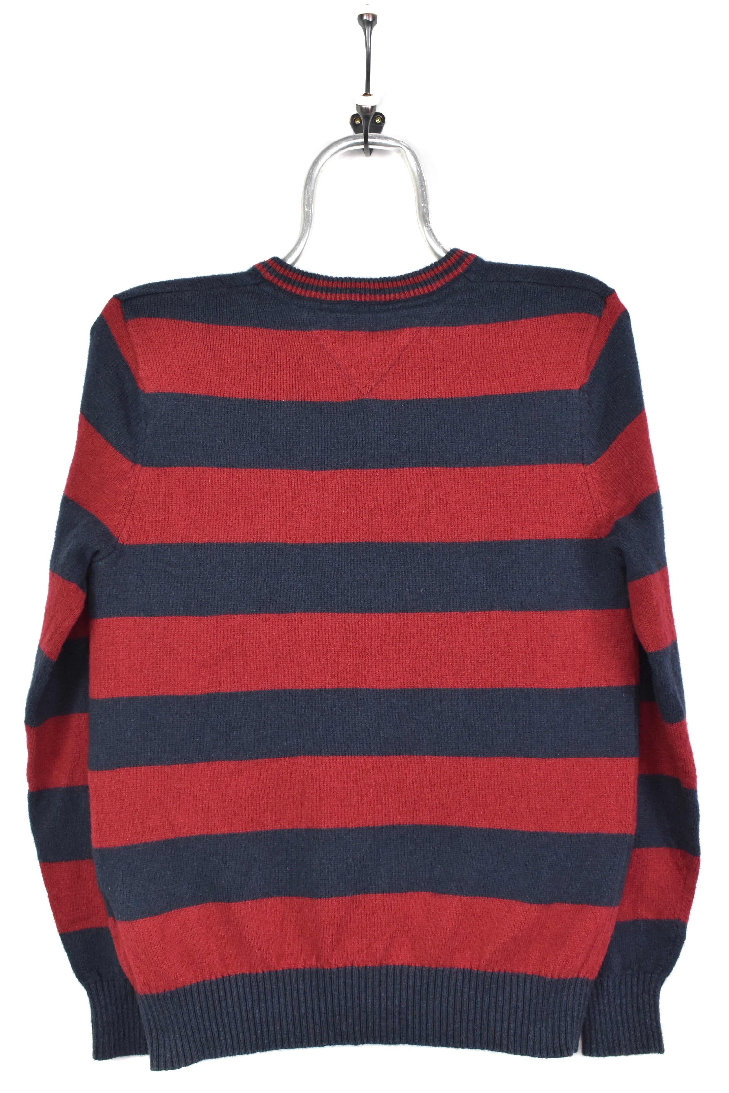 VINTAGE TOMMY HILFIGER STRIPED KNIT SWEATSHIRT | SMALL TOMMY HILFIGER