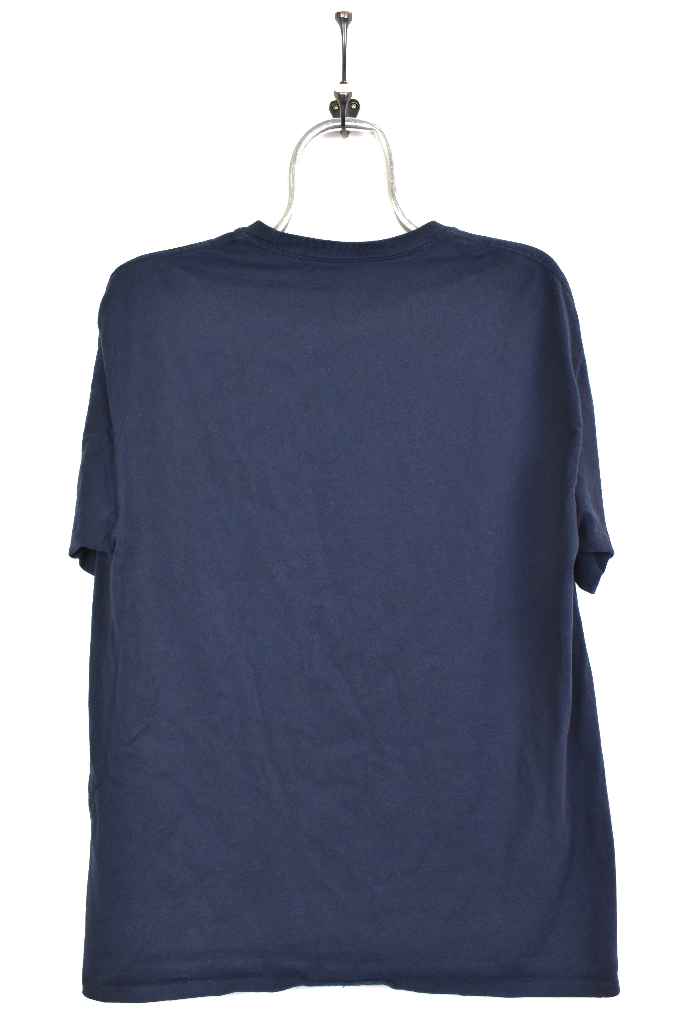 Modern Champion shirt, short sleeve graphic tee - medium, navy blue CHAMPION