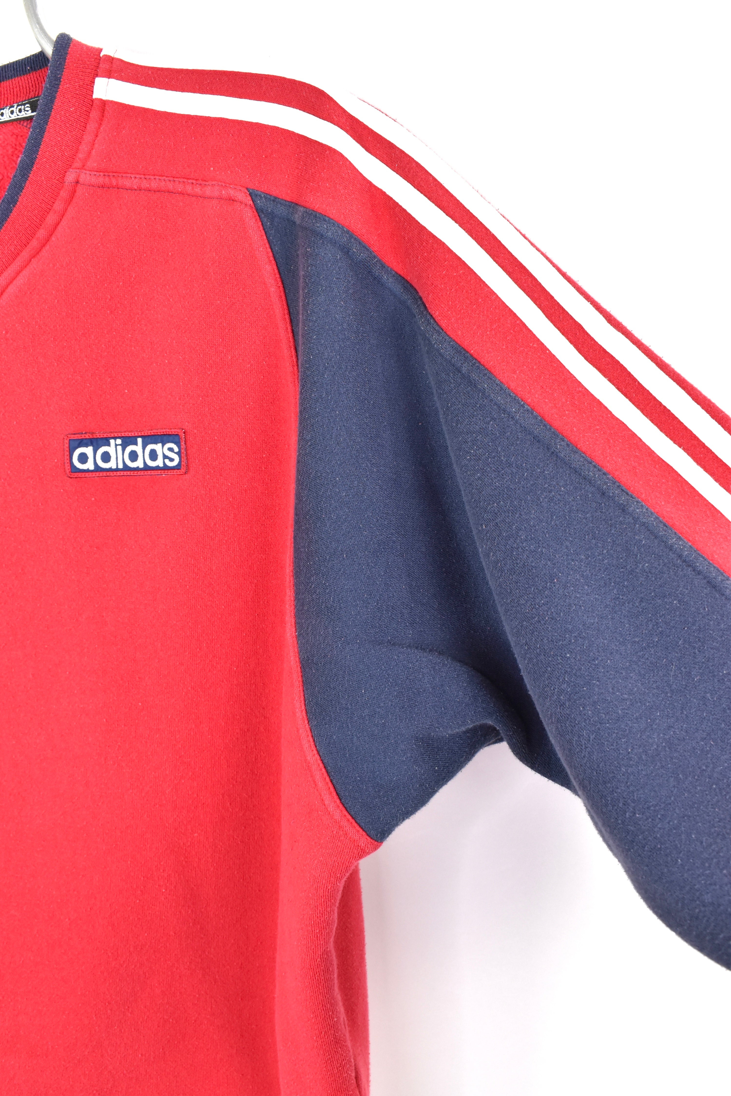 VINTAGE ADIDAS RED SWEATSHIRT | MEDIUM ADIDAS