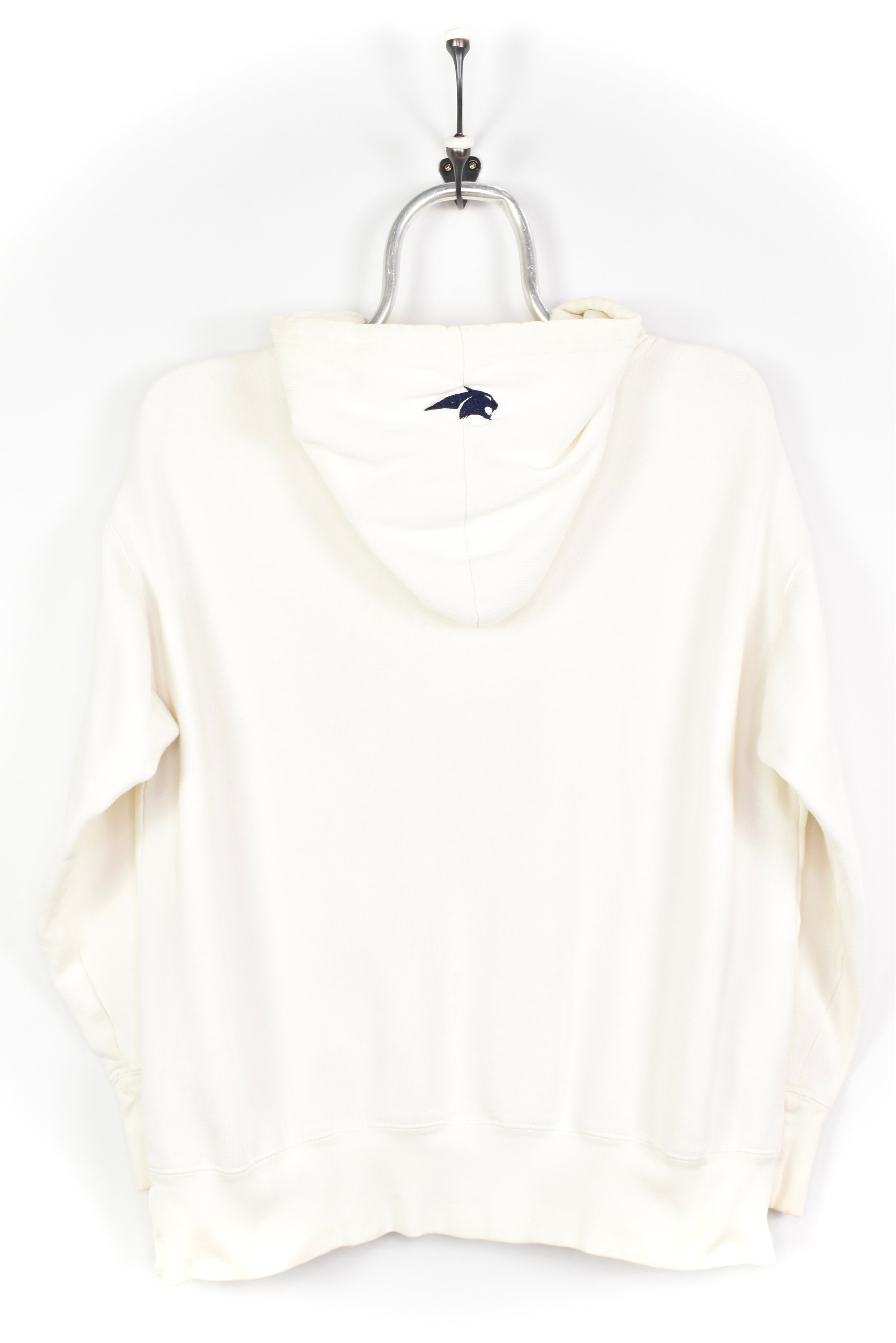 VINTAGE MONTANA STATE UNIVERSITY WHITE HOODIE | MEDIUM COLLEGE