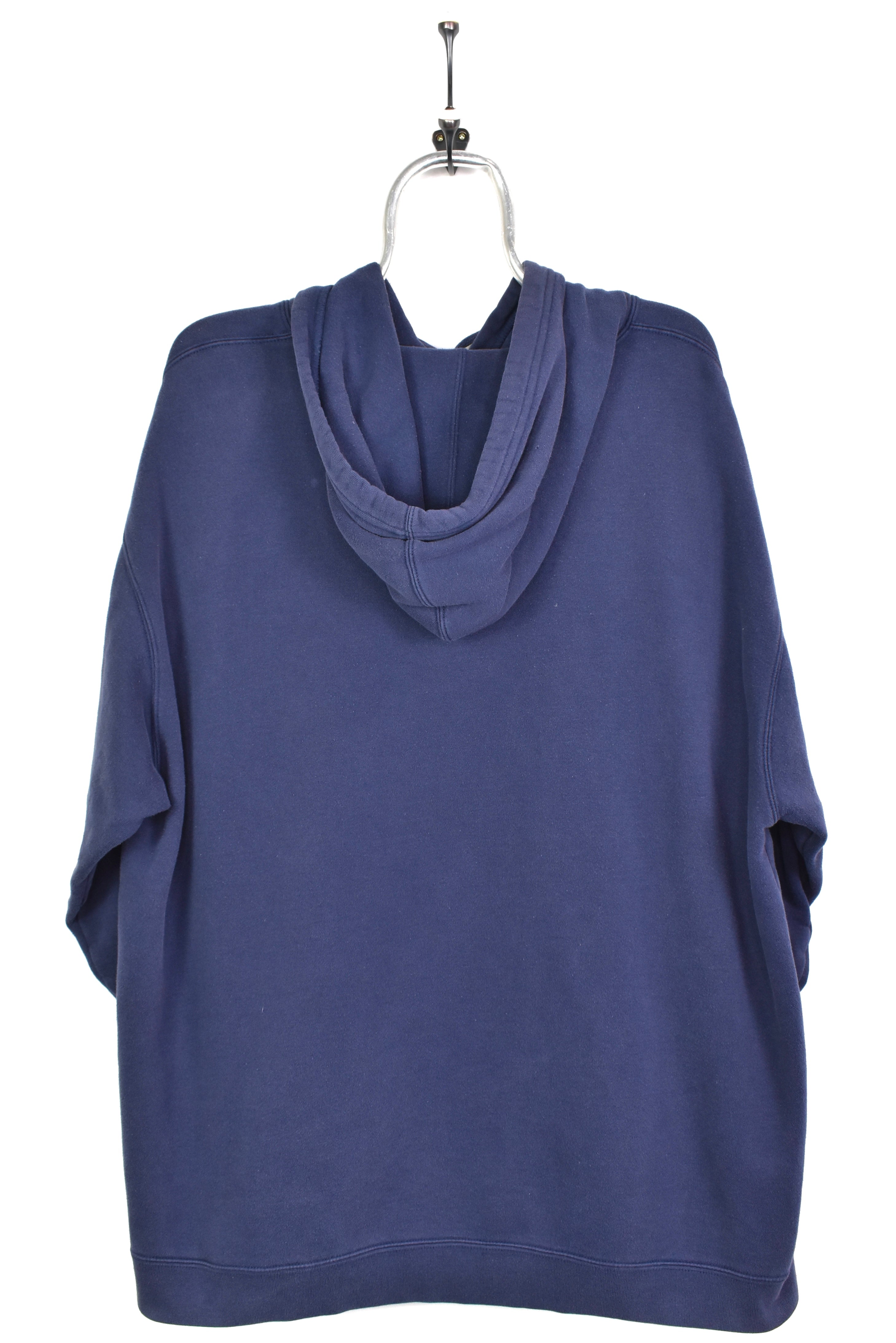 Vintage New England Patriots hoodie, NFL navy blue embroidered sweatshirt - AU XXL PRO SPORT