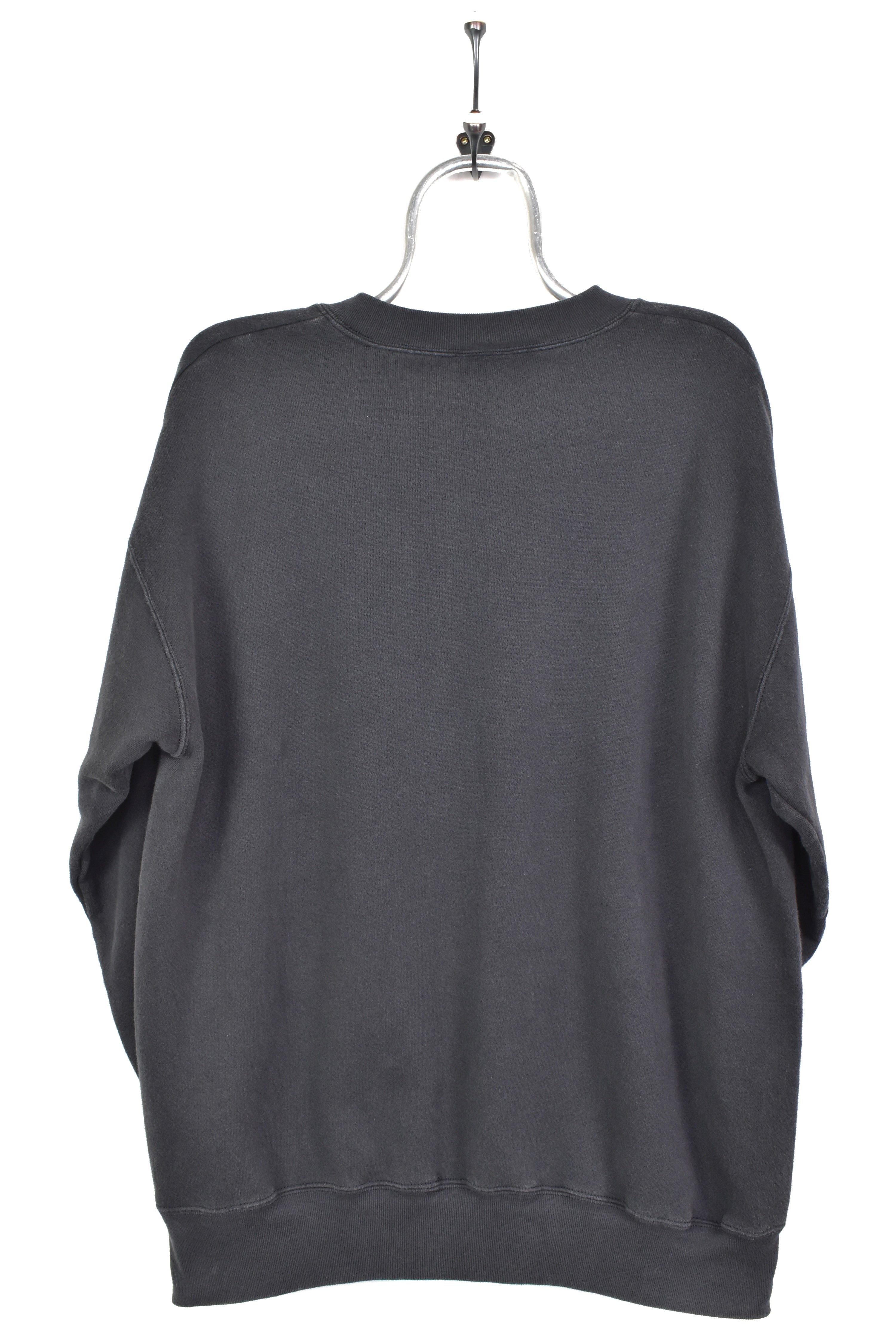 VINTAGE LOUISVILLE UNIVERSITY EMBROIDERED BLACK SWEATSHIRT | XL COLLEGE