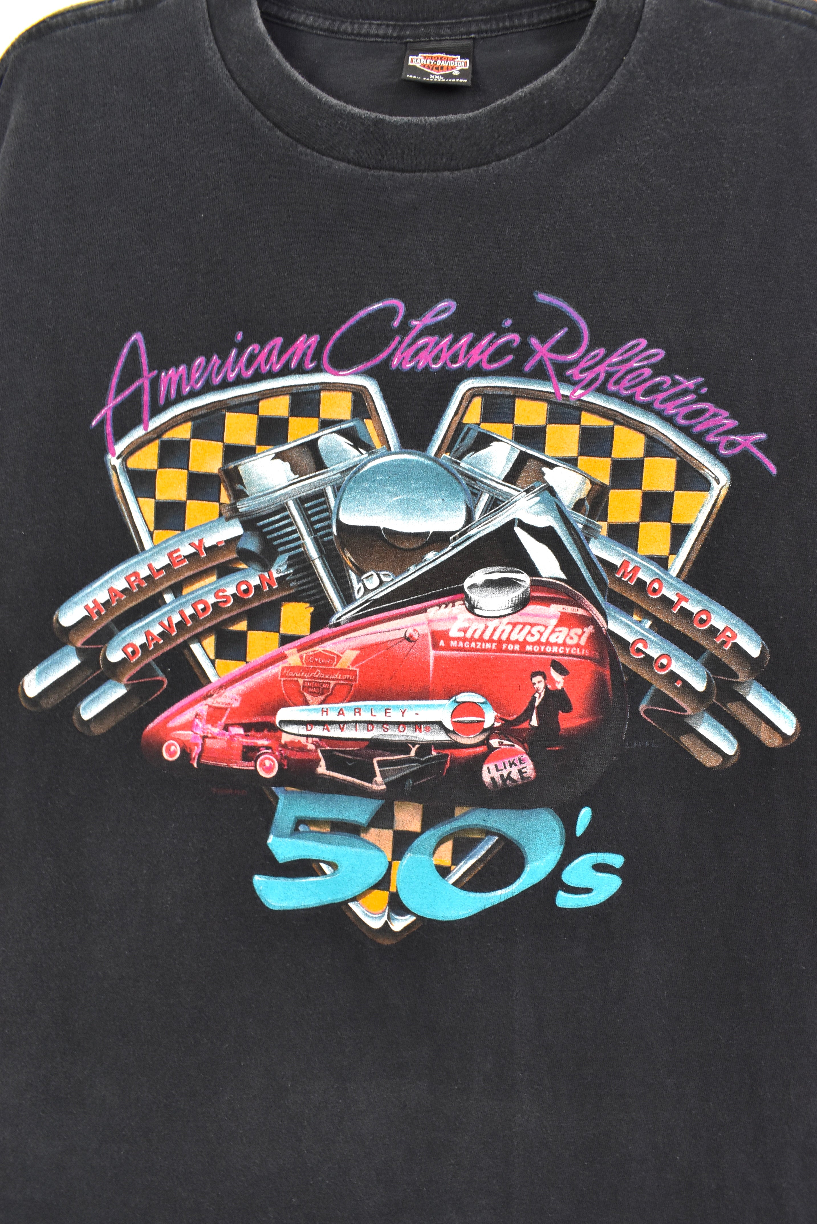 Vintage Harley Davidson shirt, 1999 motorcycle biker graphic tee - XXL, black HARLEY DAVIDSON