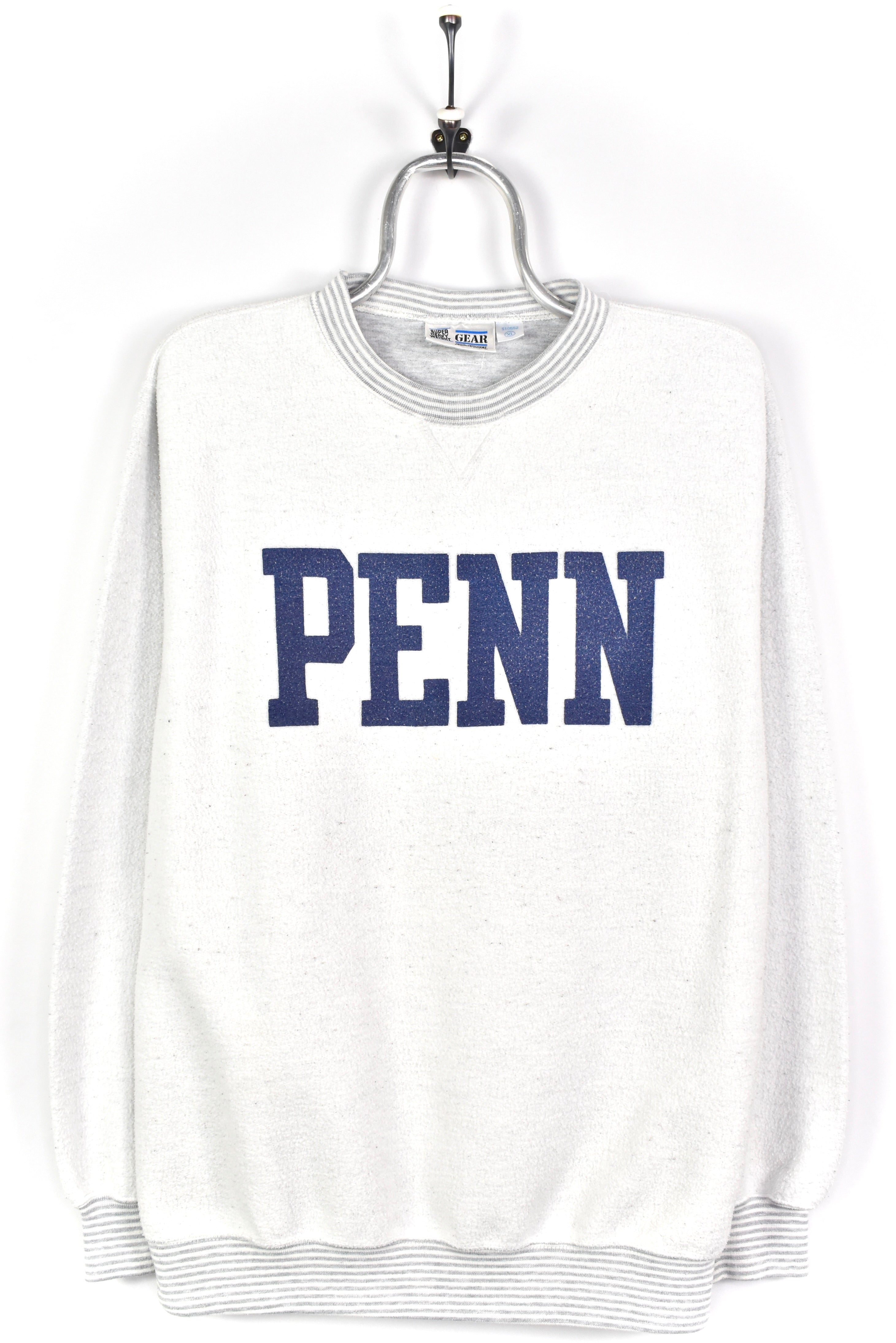 VINTAGE PENNSYLVANIA UNIVERSITY WHITE SWEATSHIRT | XL COLLEGE