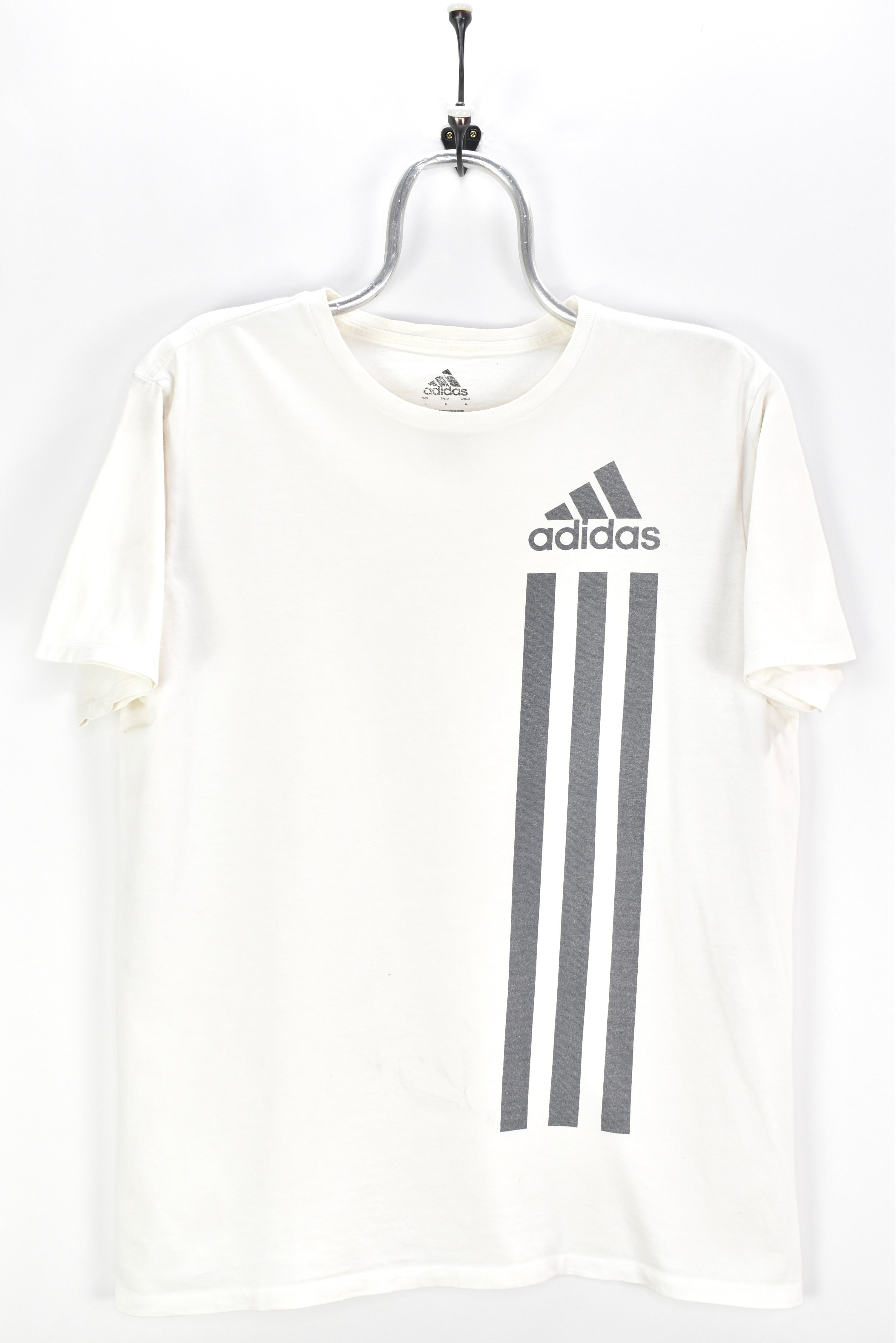 VINTAGE ADIDAS WHITE T-SHIRT | LARGE ADIDAS