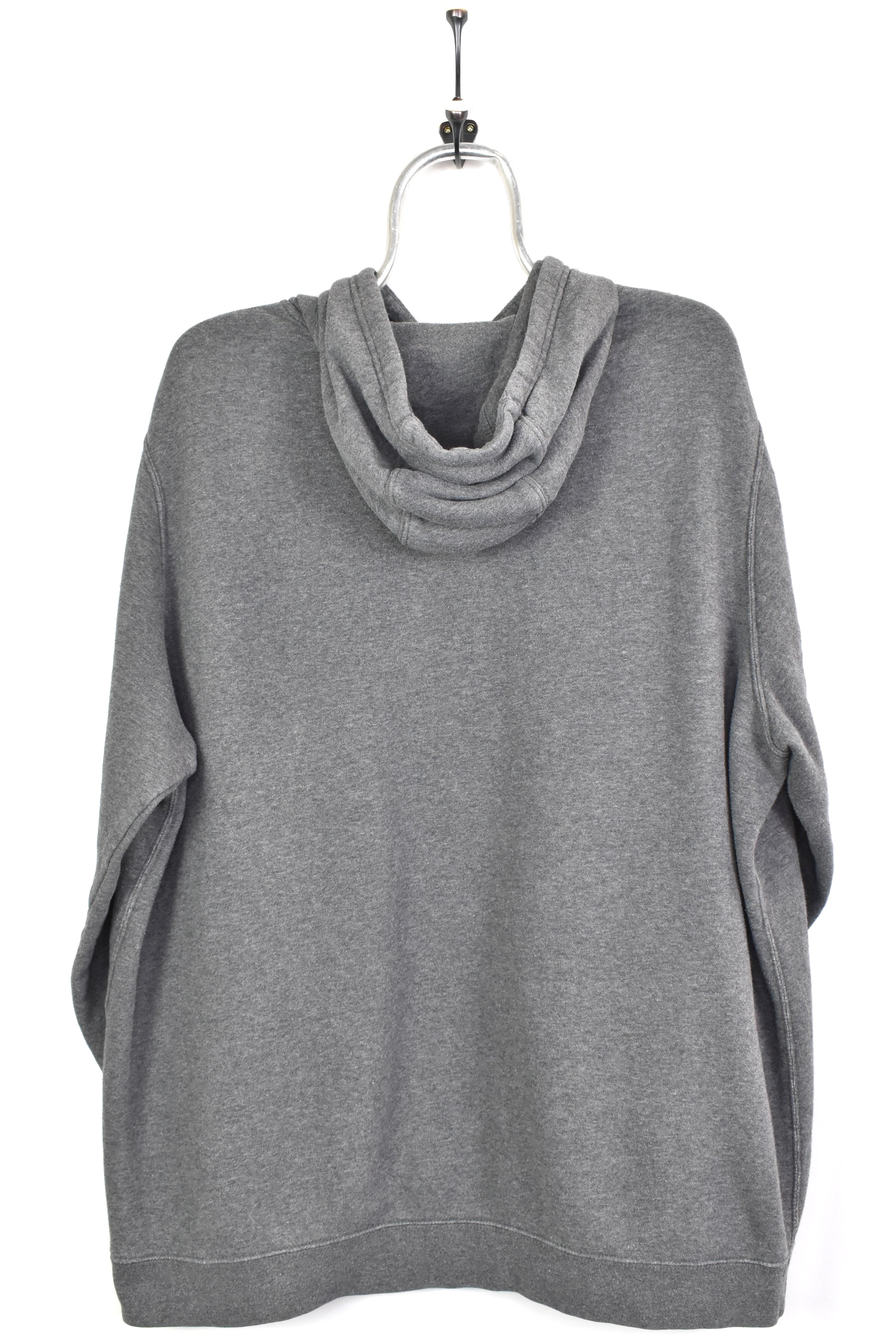 Vintage Nike hoodie, pullover embroidered sweatshirt - XXL, grey NIKE