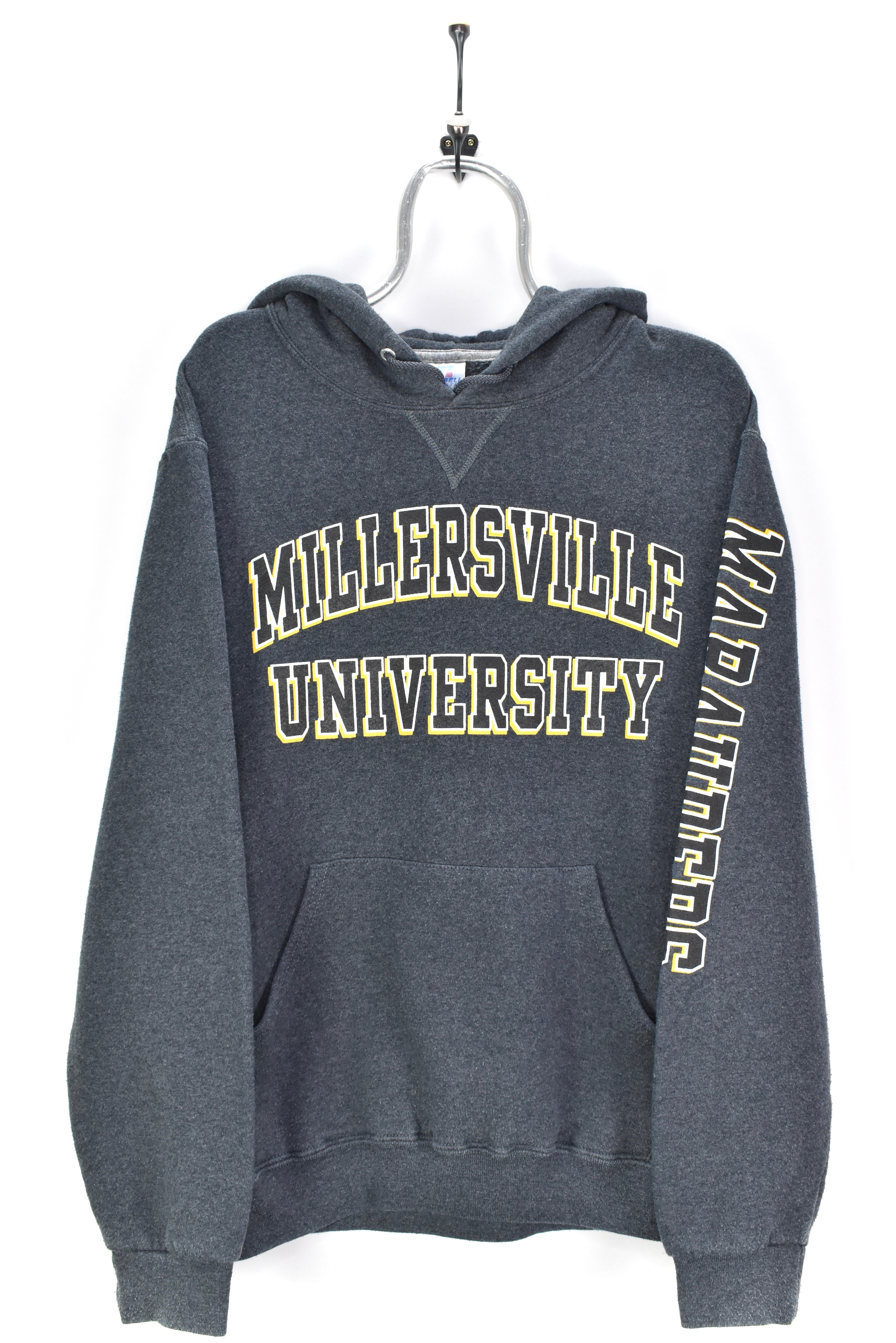 VINTAGE MILLERSVILLE UNIVERSITY GREY HOODIE | SMALL COLLEGE