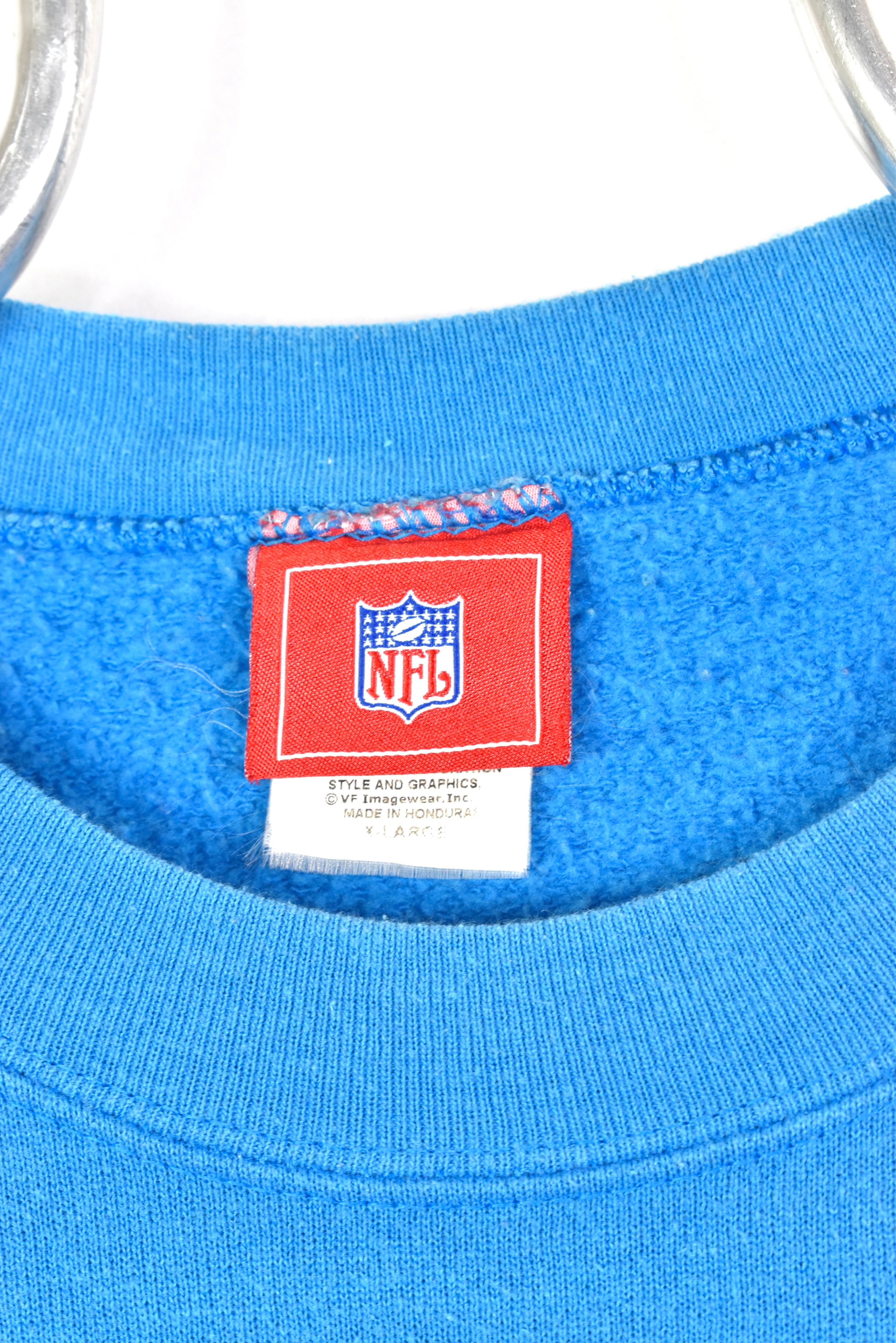 Vintage Carolina Panthers sweatshirt, NFL embroidered crewneck - XL, blue PRO SPORT