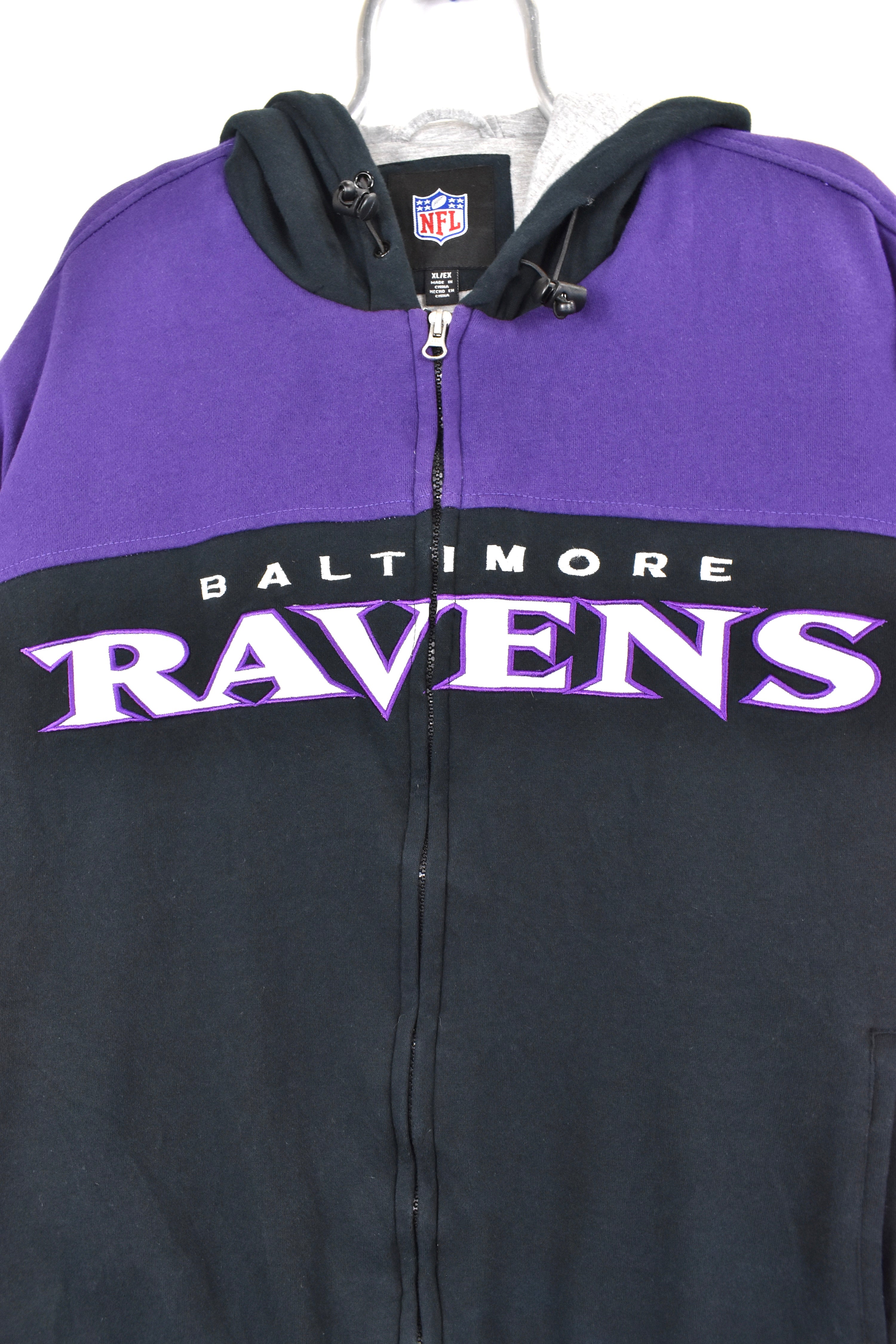 Vintage Baltimore Ravens hoodie, NFL embroidered sweatshirt - AU XL PRO SPORT