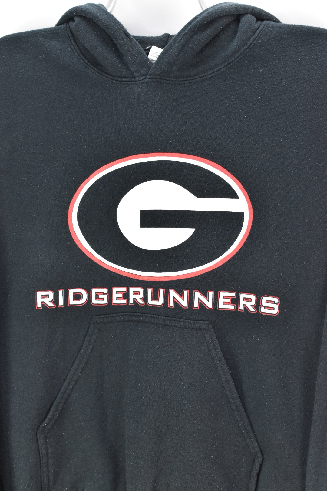 VINTAGE RIDERUNNERS COLLEGE BLACK HOODIE | SMALL COLLEGE