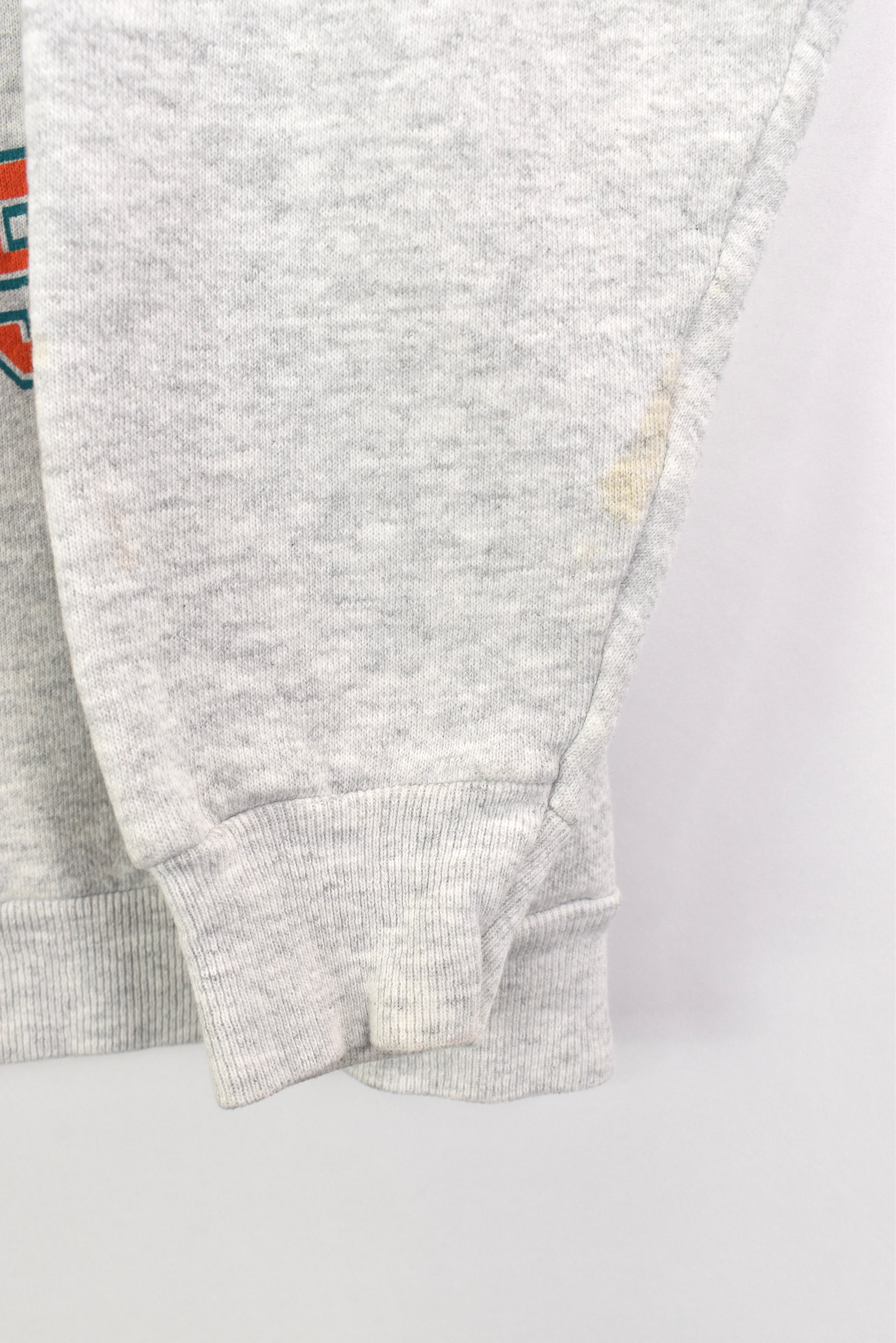 Vintage 1996 NFL Miami Dolphins grey sweatshirt | Medium PRO SPORT
