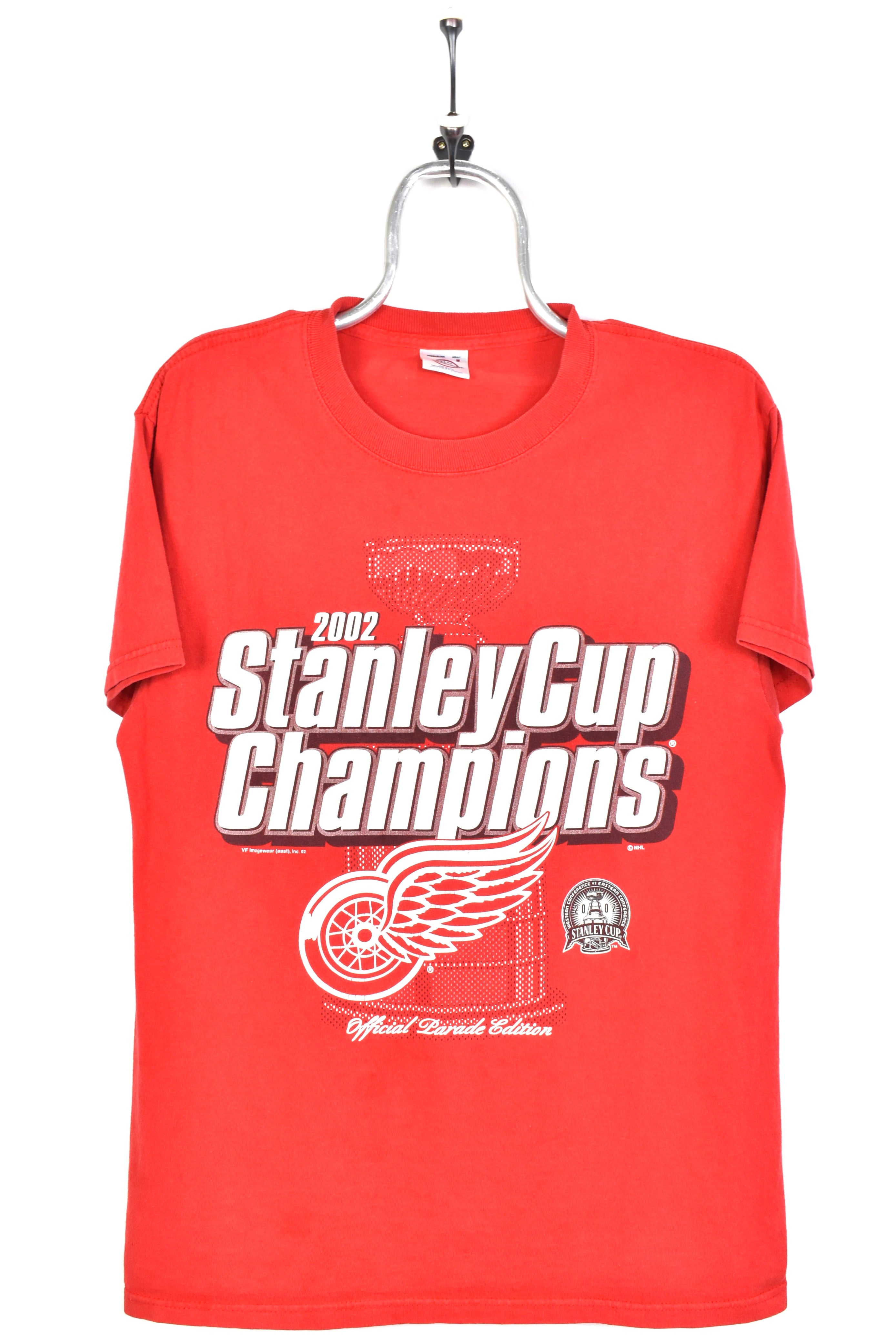 Vintage 2002 NHL Detroit Redwings Stanley Cup t-shirt | Medium PRO SPORT