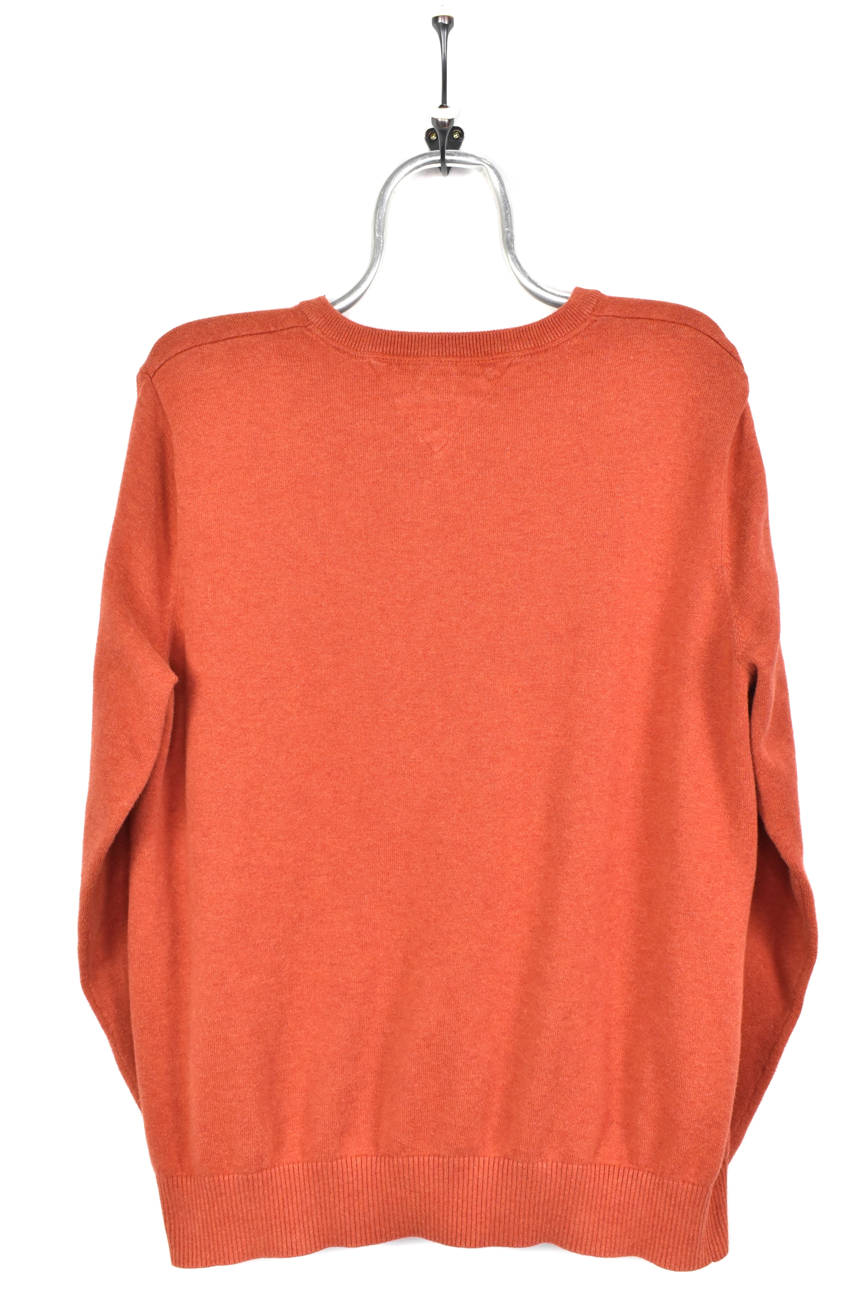 VINTAGE TOMMY HILFIGER ORANGE SWEATSHIRT | XL TOMMY HILFIGER