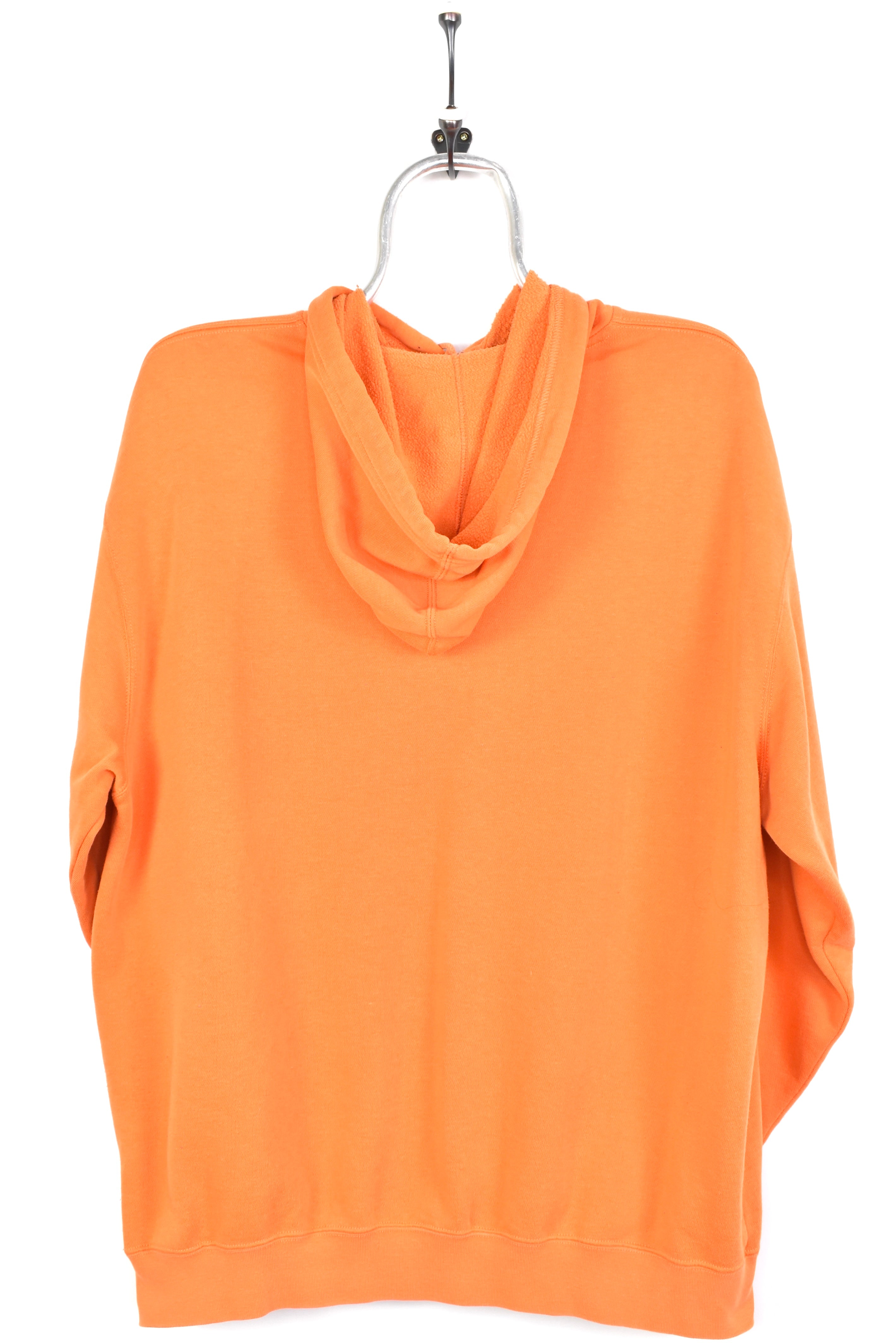 Vintage harley davidson embroidered orange hoodie | xl HARLEY DAVIDSON