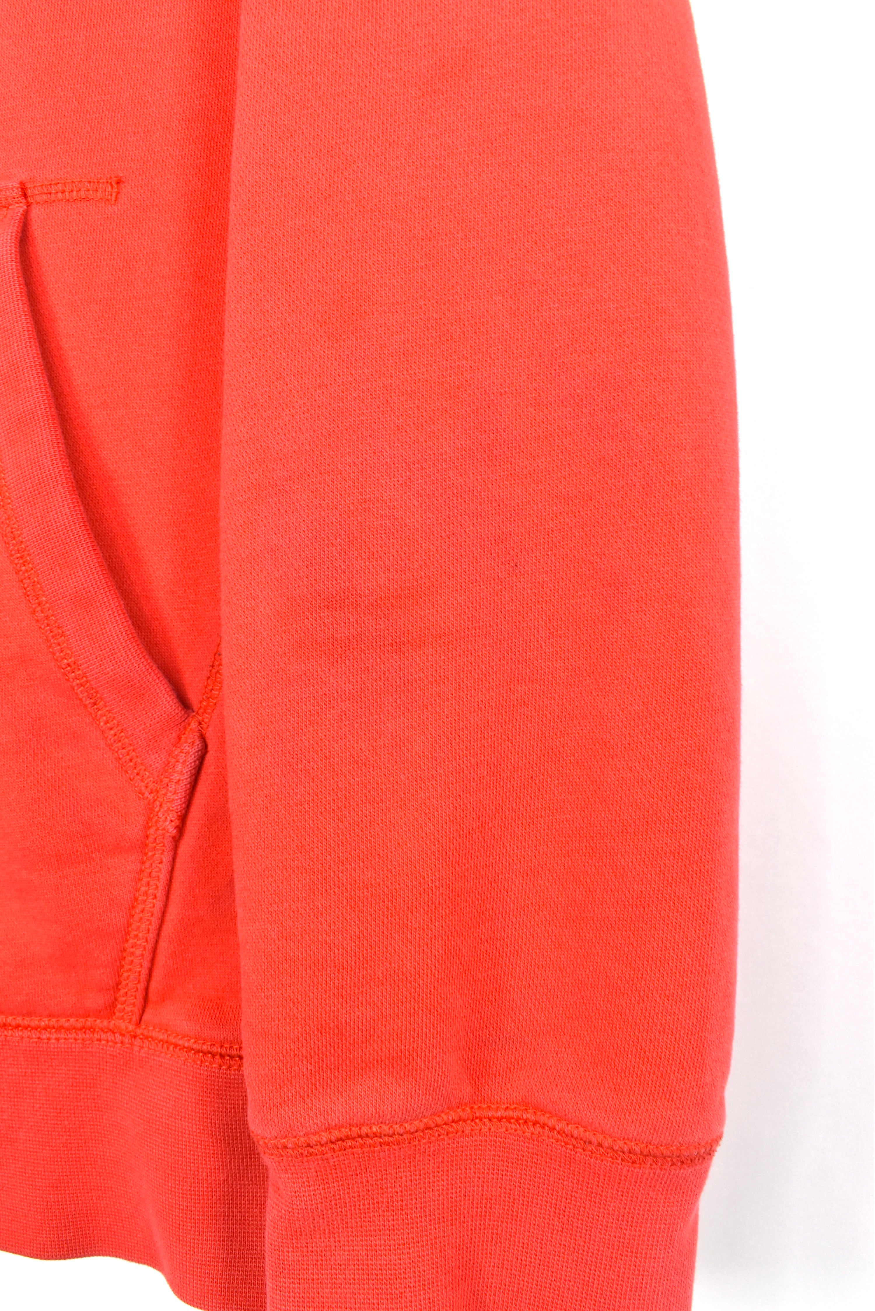 VINTAGE NIKE EMBROIDERED RED HOODIE | XL NIKE