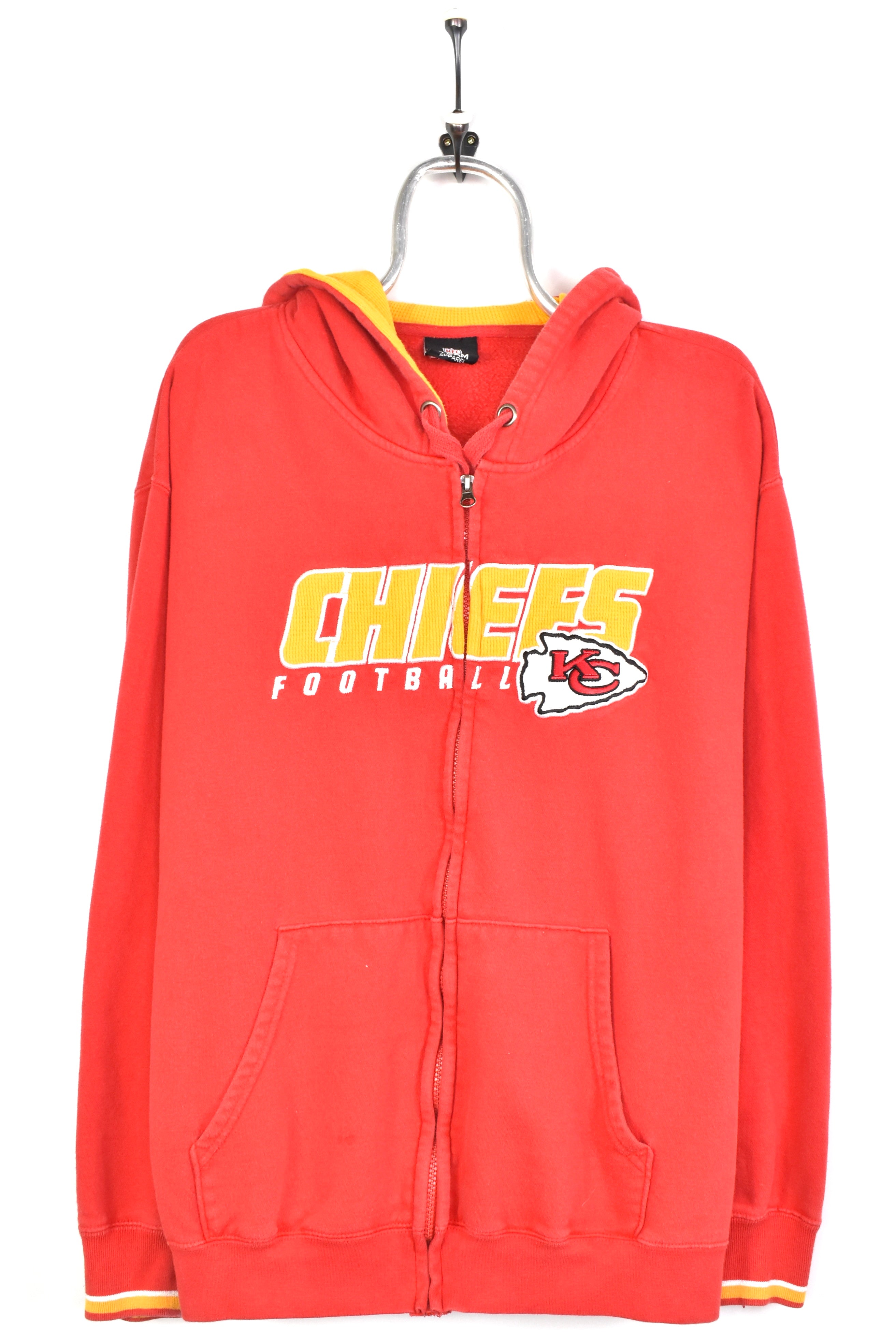 Vintage NFL Kansas City Chiefs embroidered red hoodie | XXL PRO SPORT