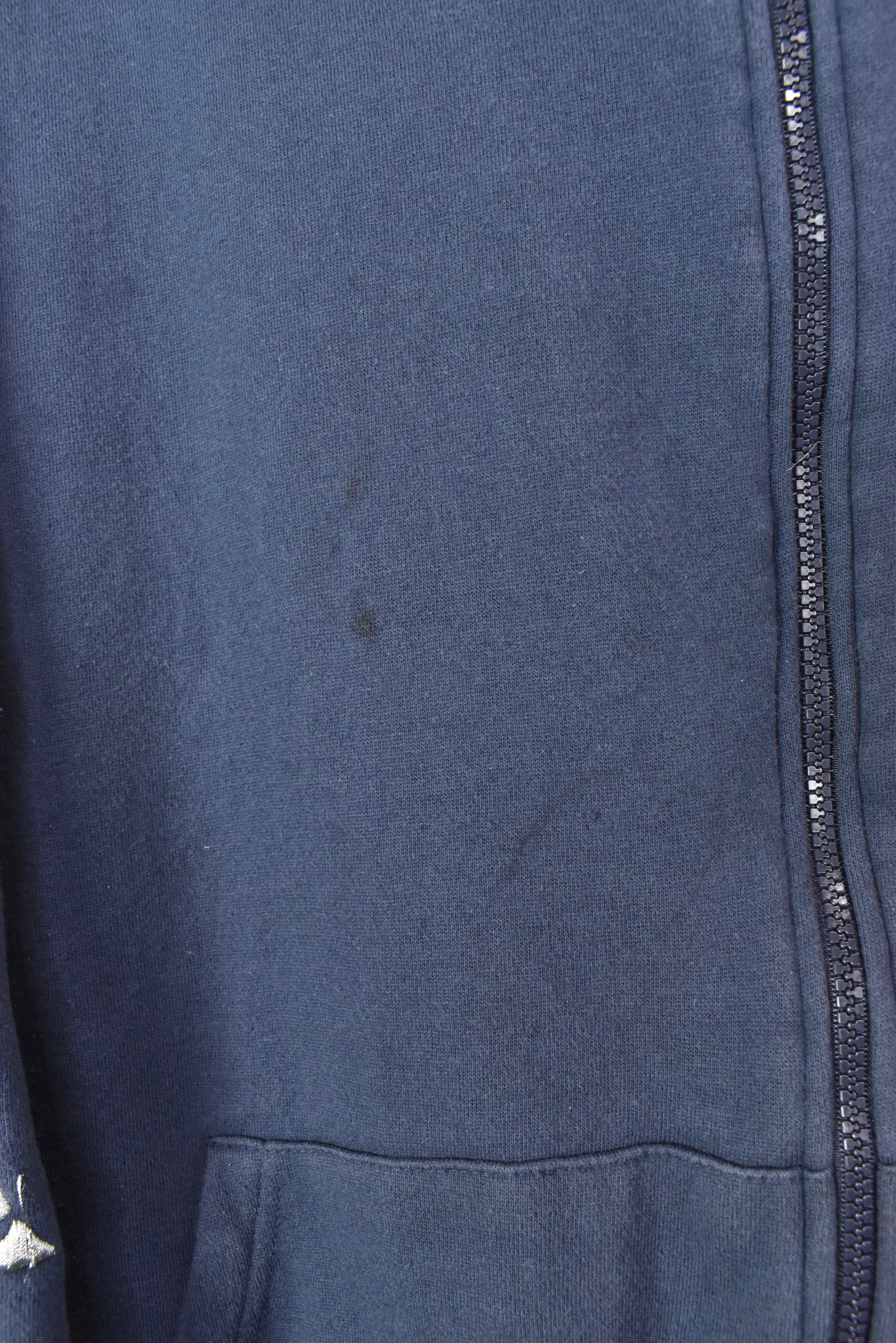 VINTAGE WEST COAST CHOPPERS EMBROIDERED NAVY HOODIE | XXL HARLEY DAVIDSON