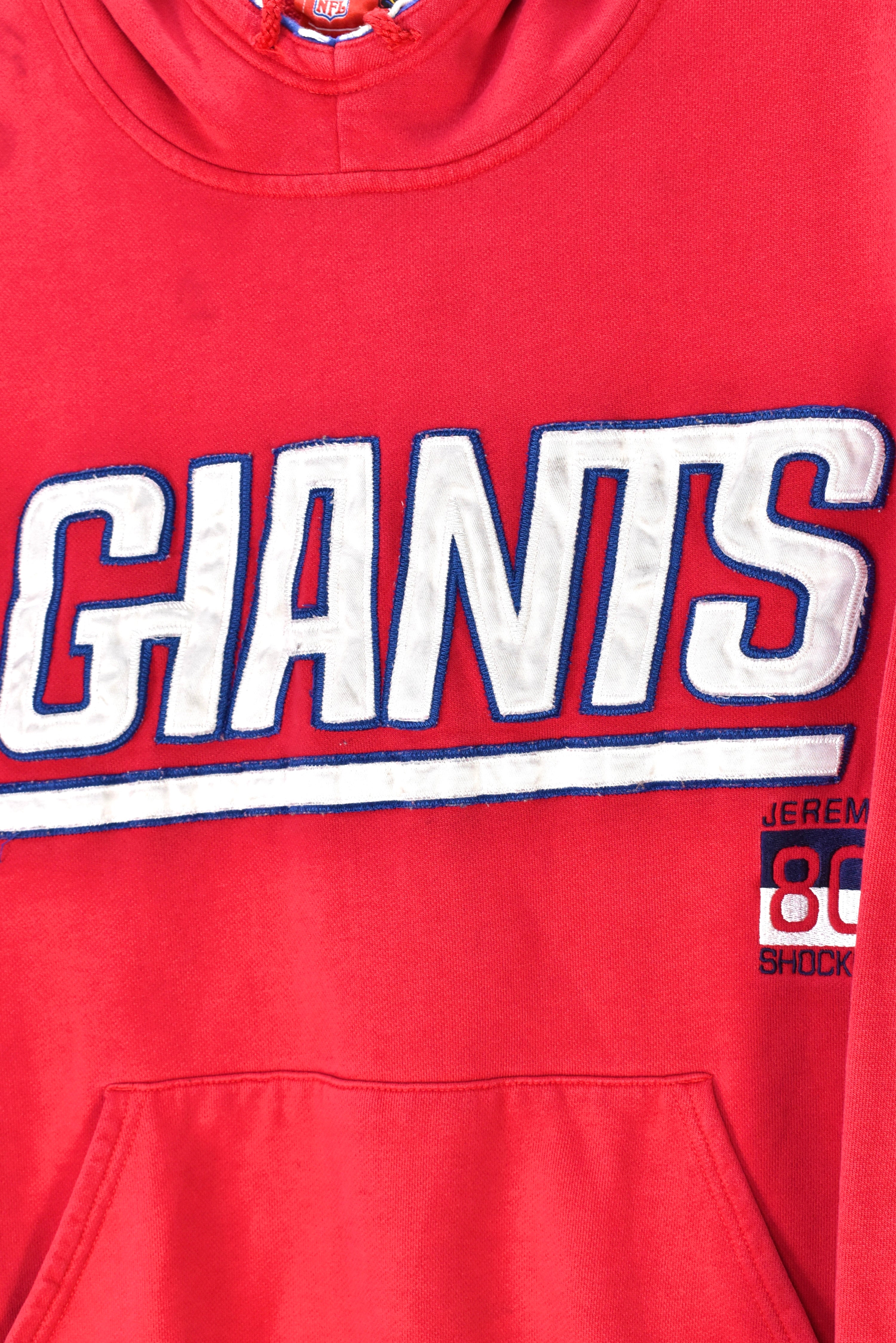 VINTAGE NFL NEW YORK GIANTS RED HOODIE | XXL PRO SPORT