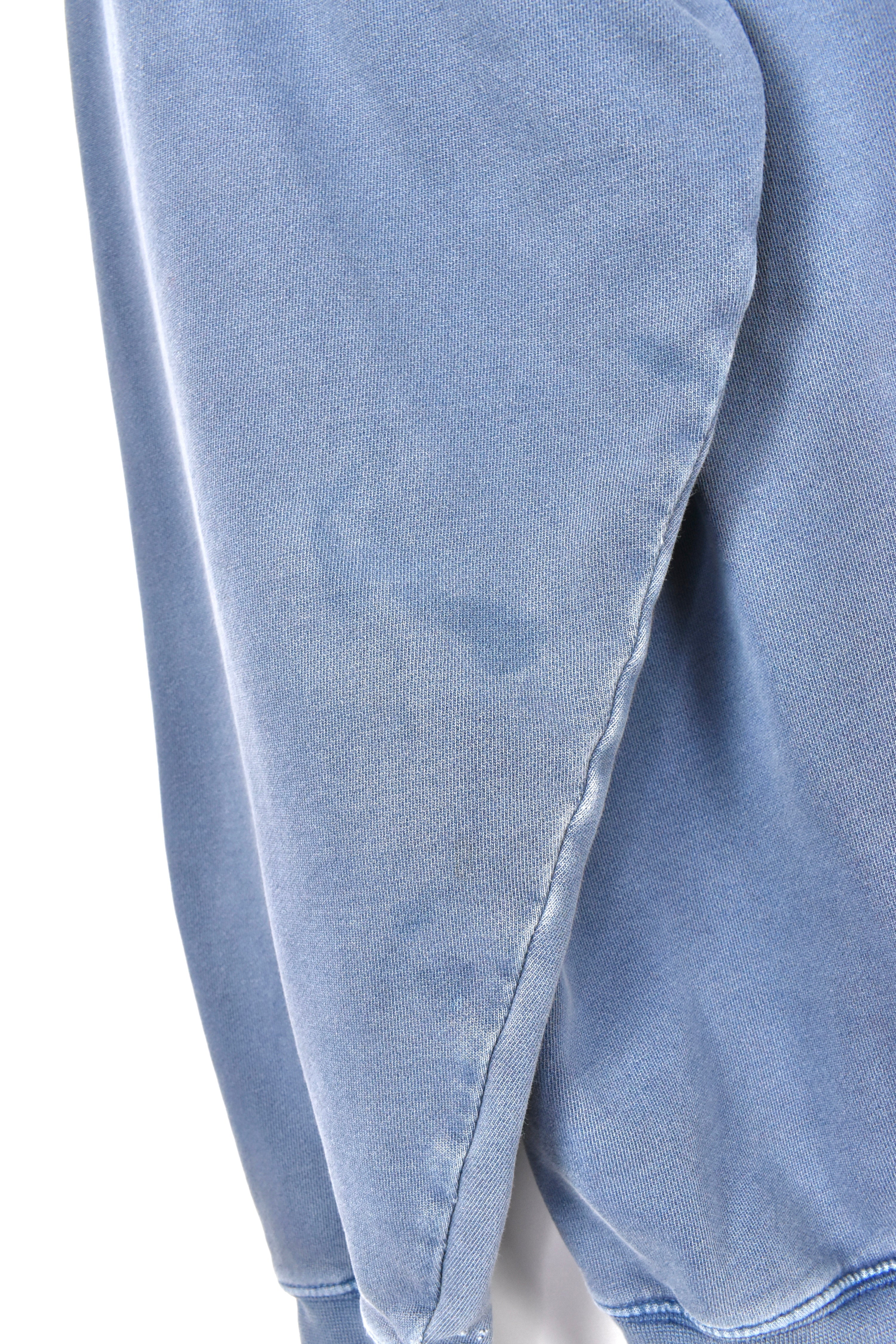 Vintage Mickey Mouse hoodie, long sleeve blue graphic sweatshirt - AU L DISNEY / CARTOON