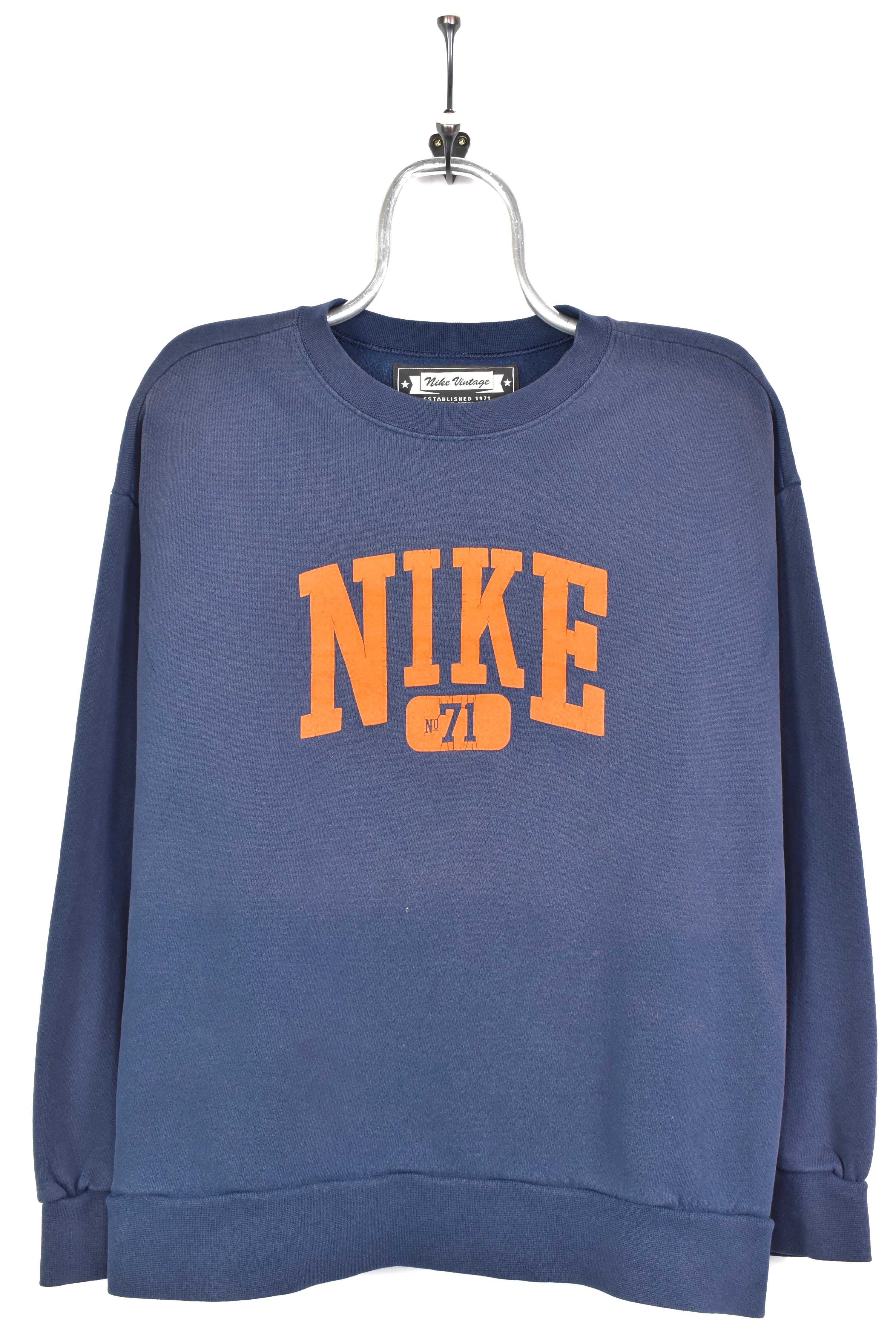 VINTAGE NIKE NAVY SWEATSHIRT | LARGE NIKE