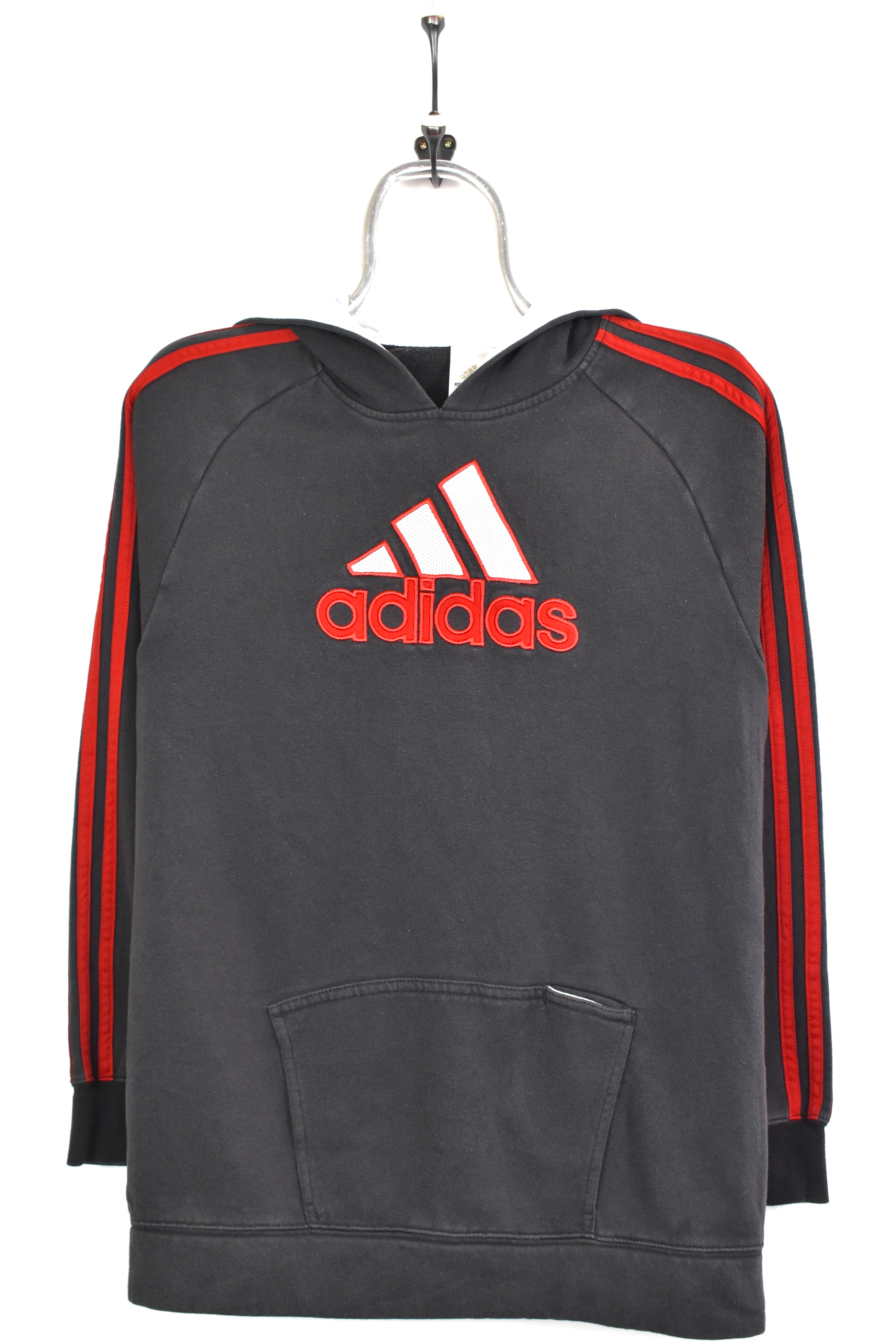 Vintage Adidas embroidered black hoodie | Small ADIDAS