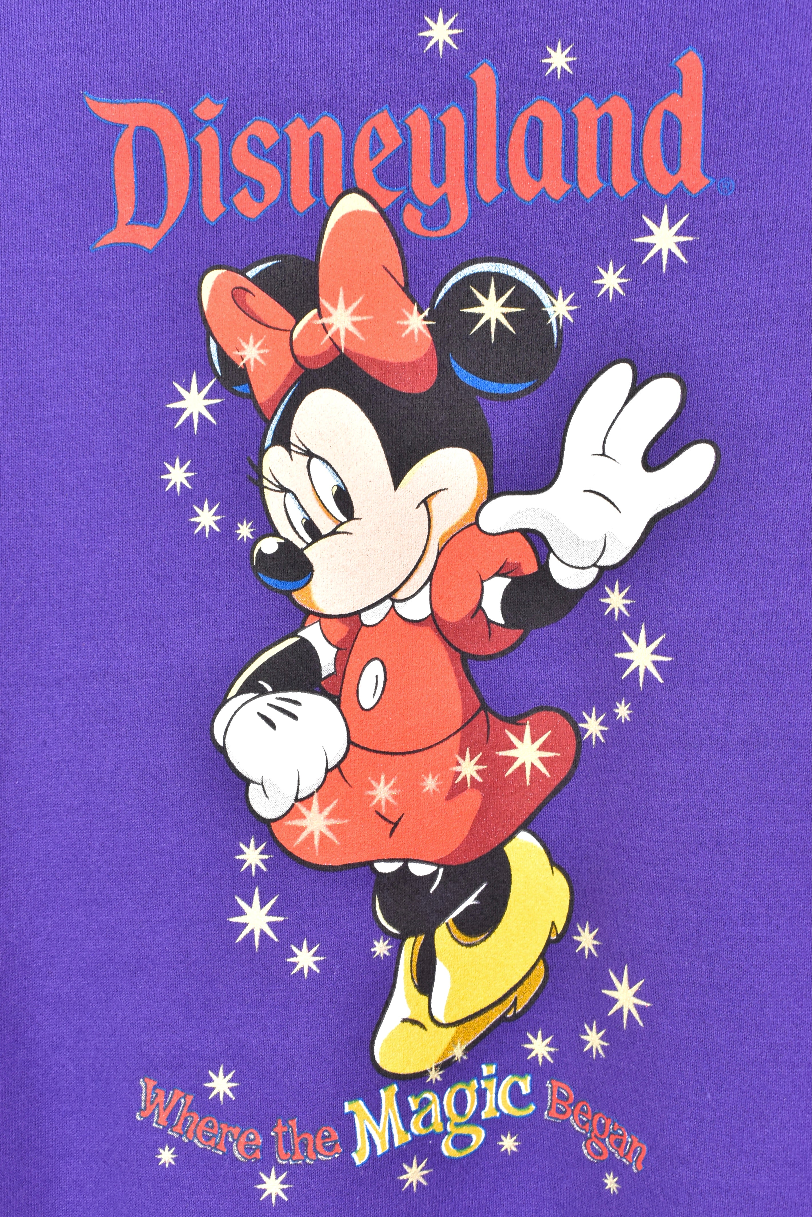 Vintage disney minnie purple sweatshirt | xl DISNEY / CARTOON