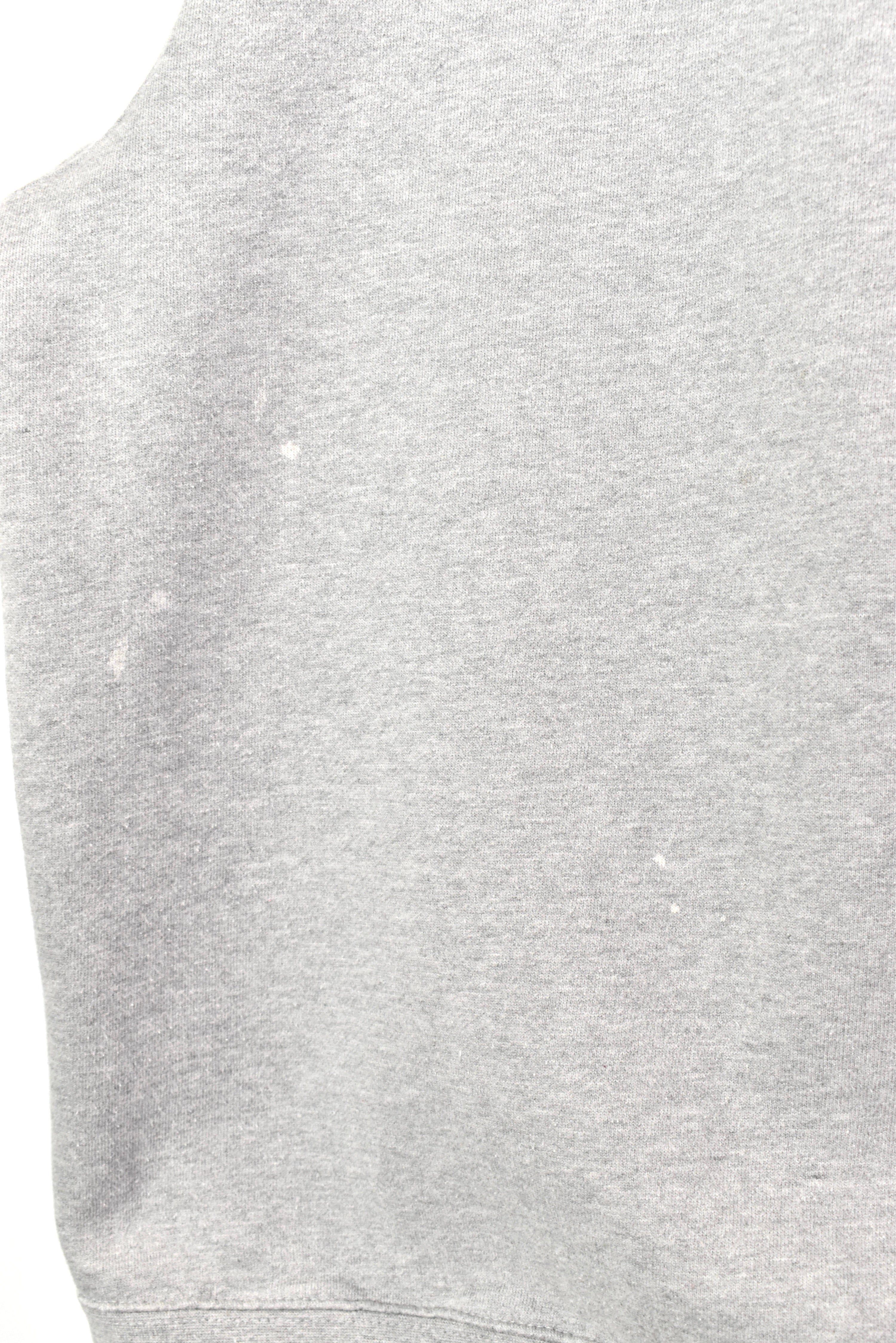 Vintage Disney sweatshirt, Mickey Mouse embroidered crewneck - XXXL, grey DISNEY / CARTOON