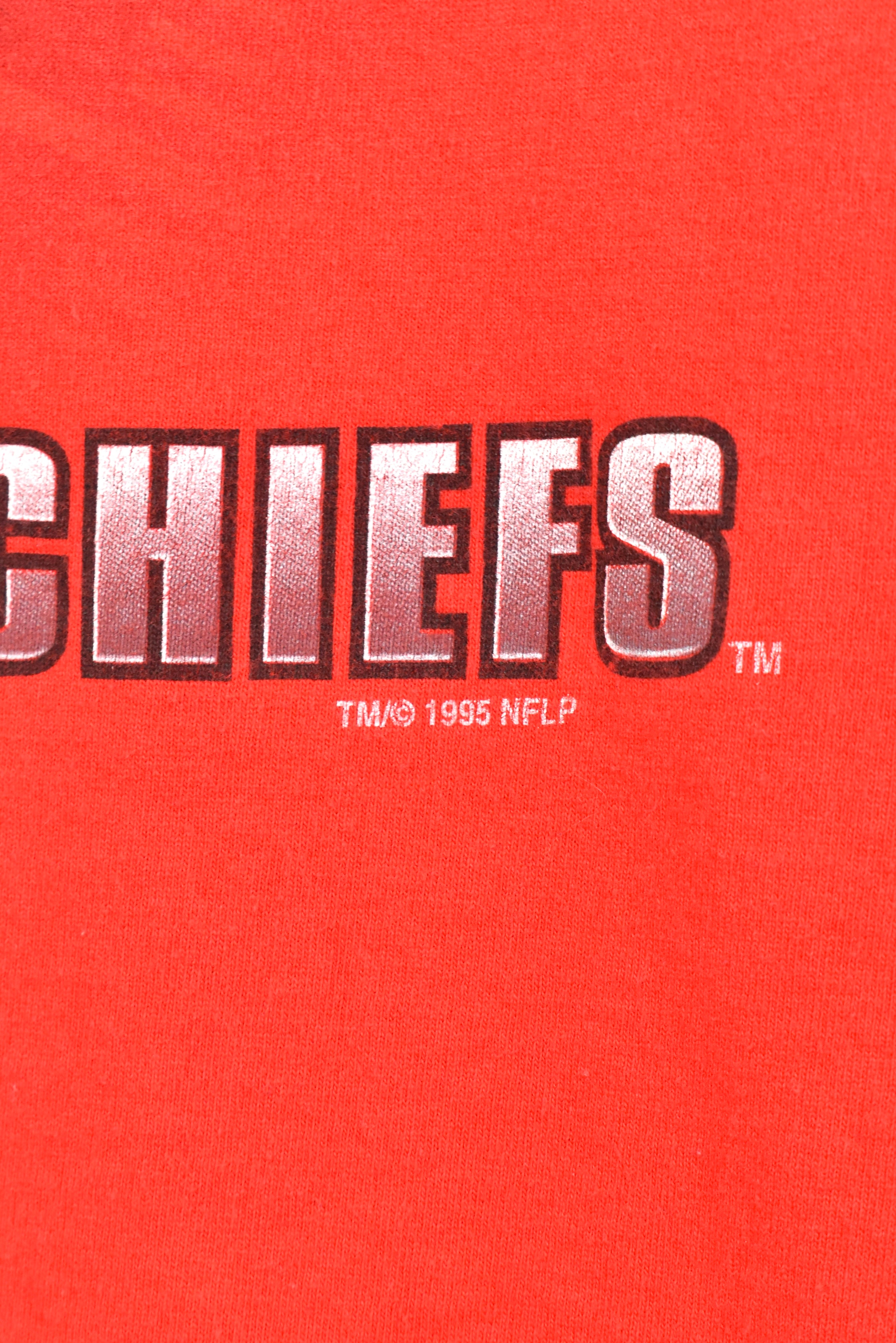 Vintage Kansas City Chiefs shirt, 1995 NFL American football graphic tee - XL, red PRO SPORT