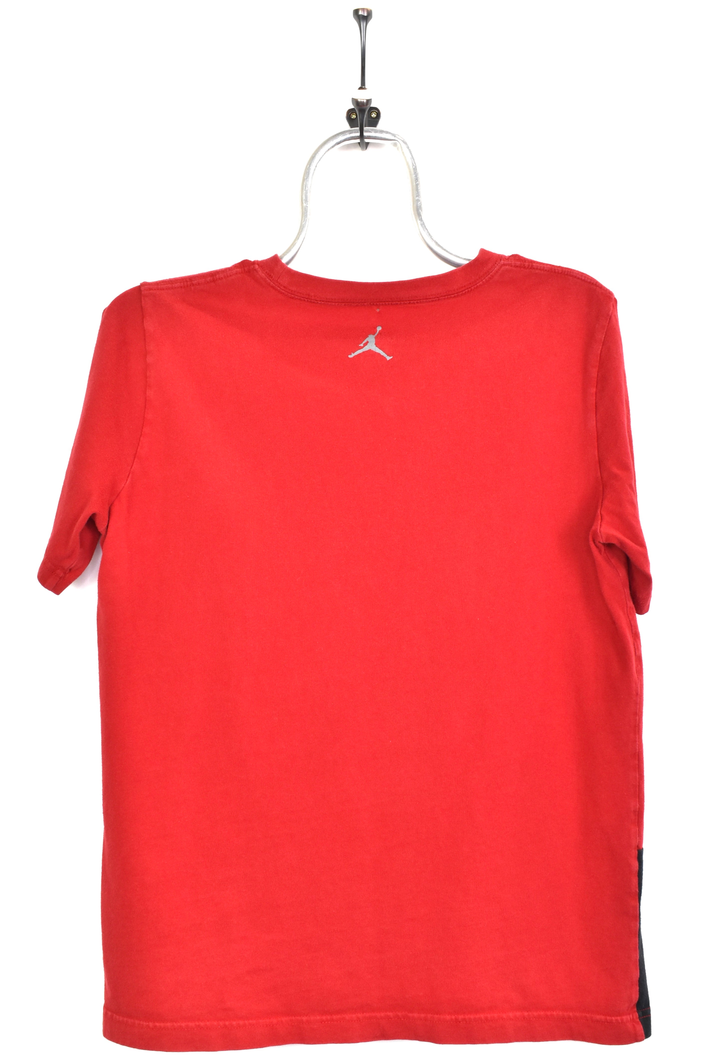 Vintage Nike shirt, Air Jordan embroidered tee - small, red NIKE